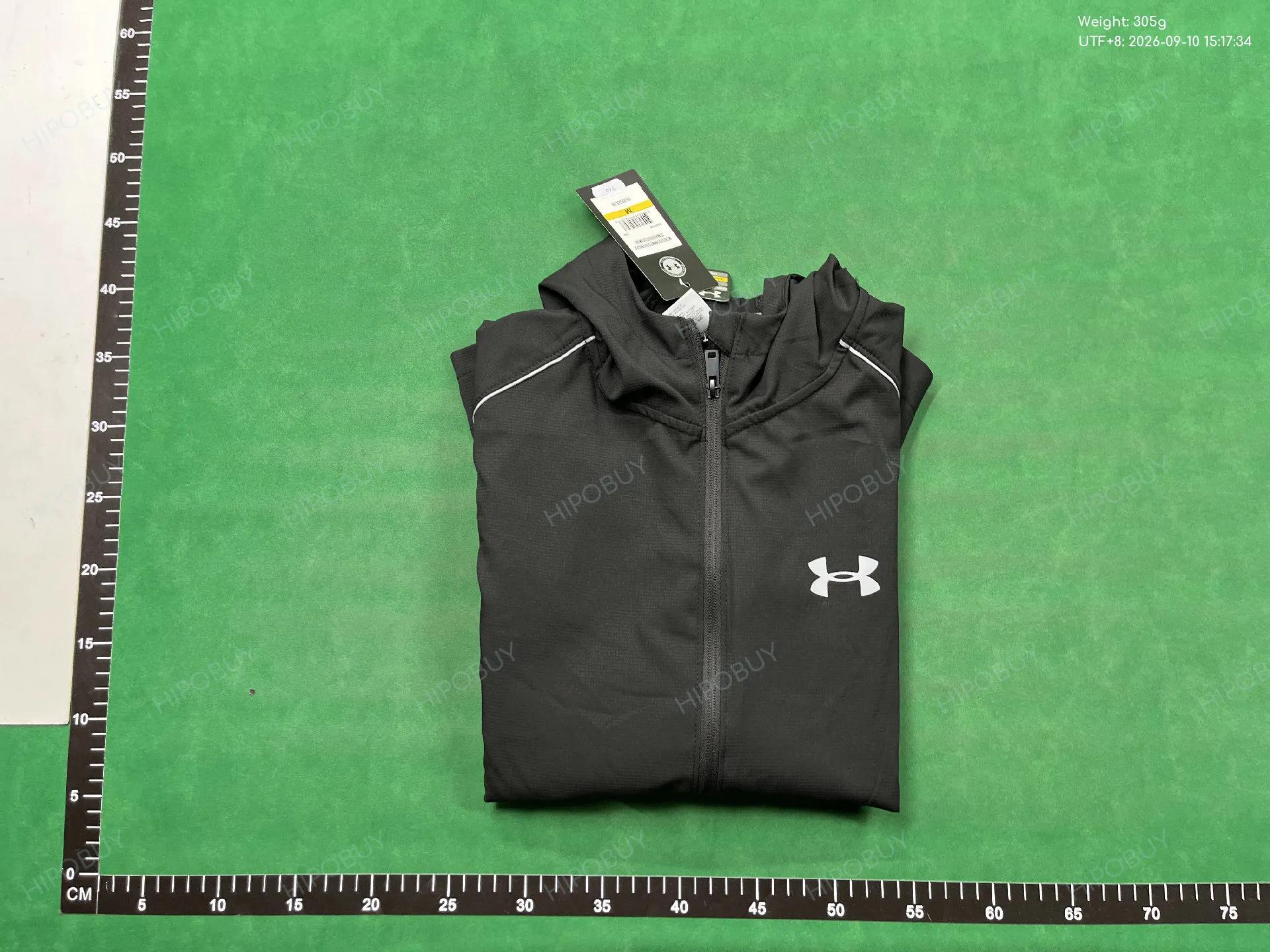 Foto QC 4 de Under Armour Windbreaker Jacket Quick-Dry Reflective Black