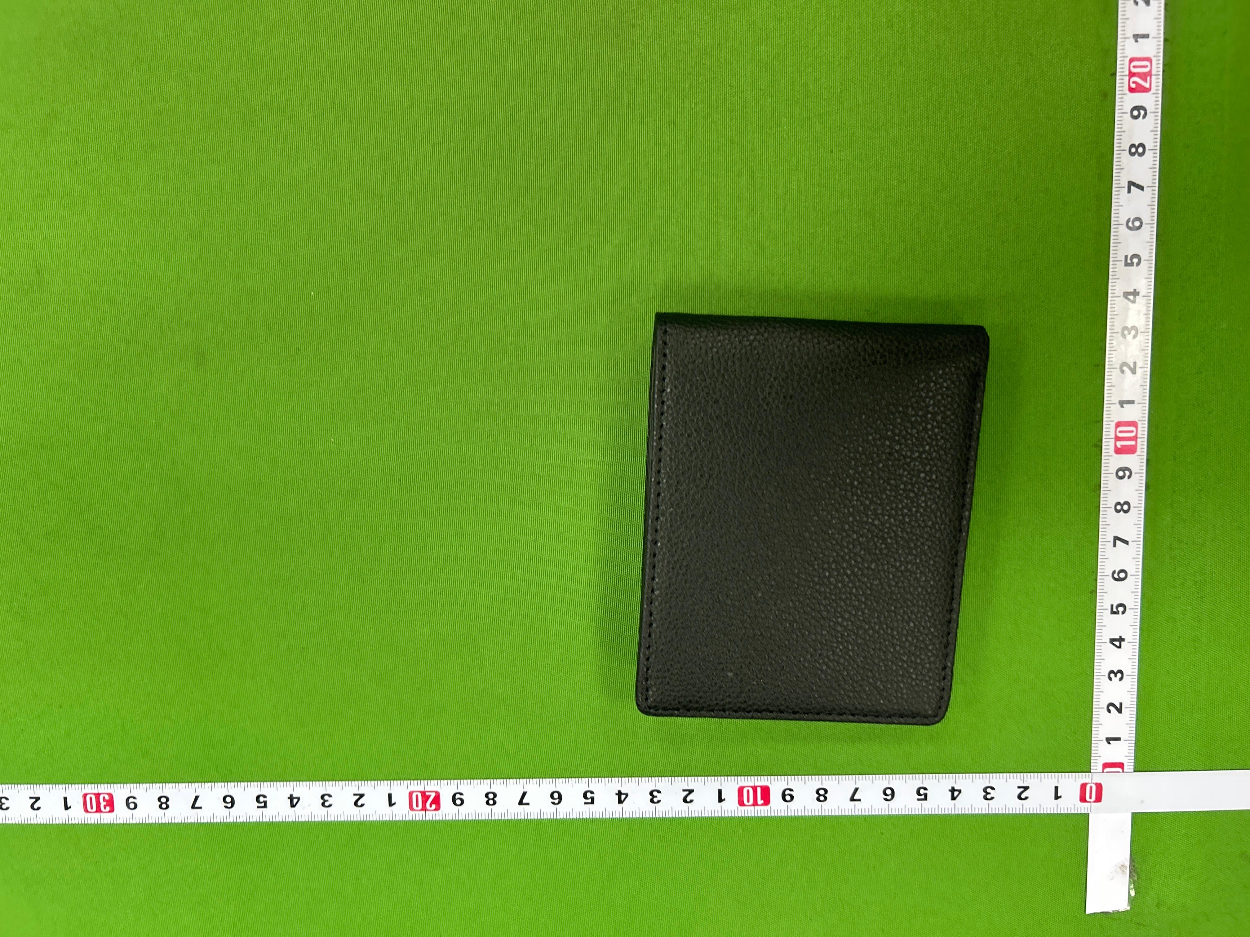 Foto QC 1 de Maison Margiela Four-Stitch Bifold Wallet Leather Black