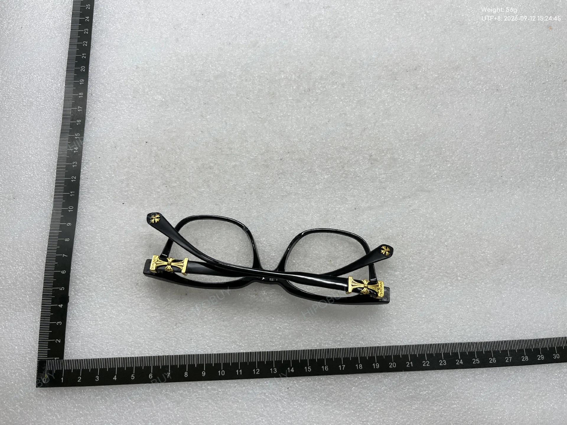 Foto QC 5 de Generic Square-Frame Polycarbonate Eyeglasses Black Gold (2026)