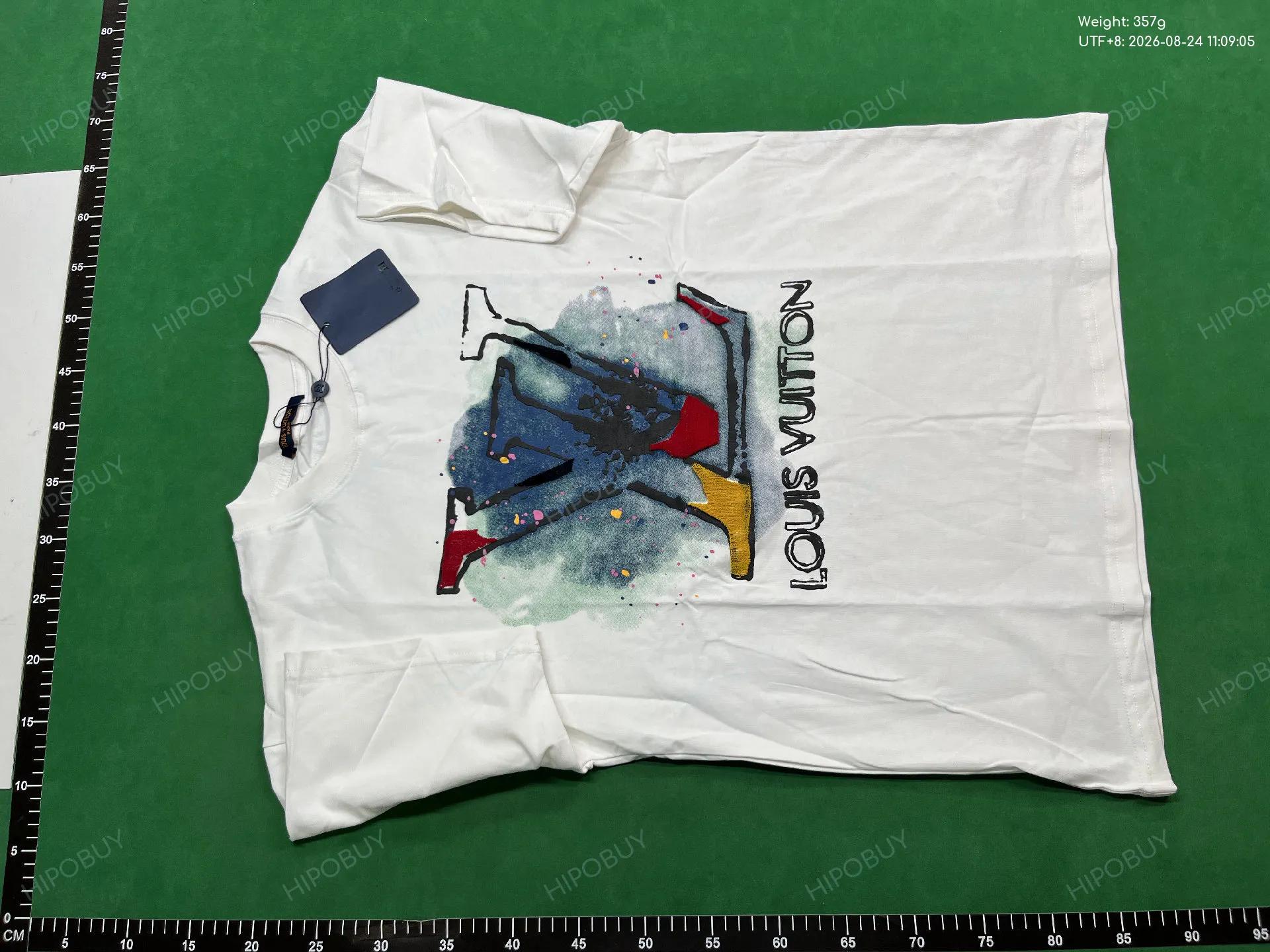 Foto QC 6 de Louis Vuitton T-shirt Back Monogram Flower Embroidery White