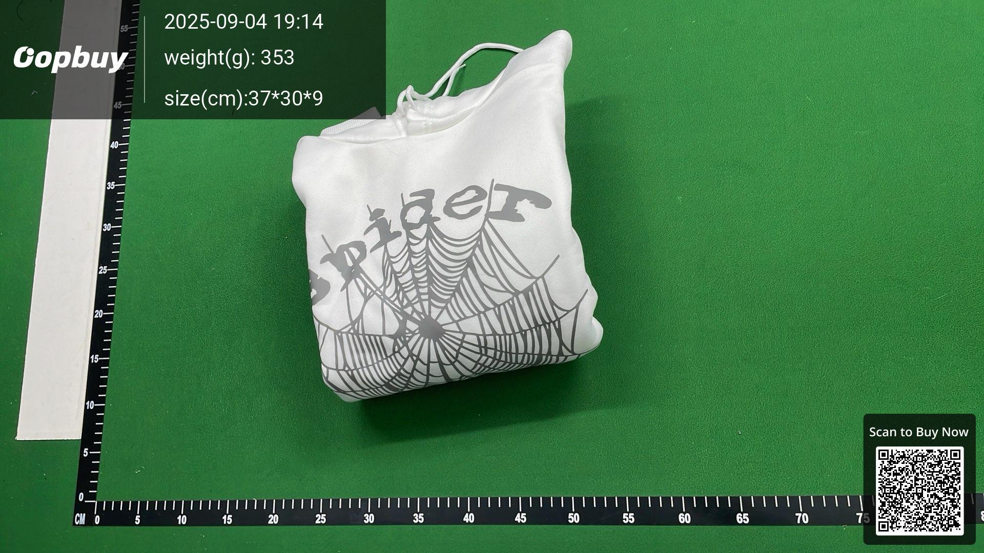 Foto QC 7 de Sp5der Hoodie Logo Red