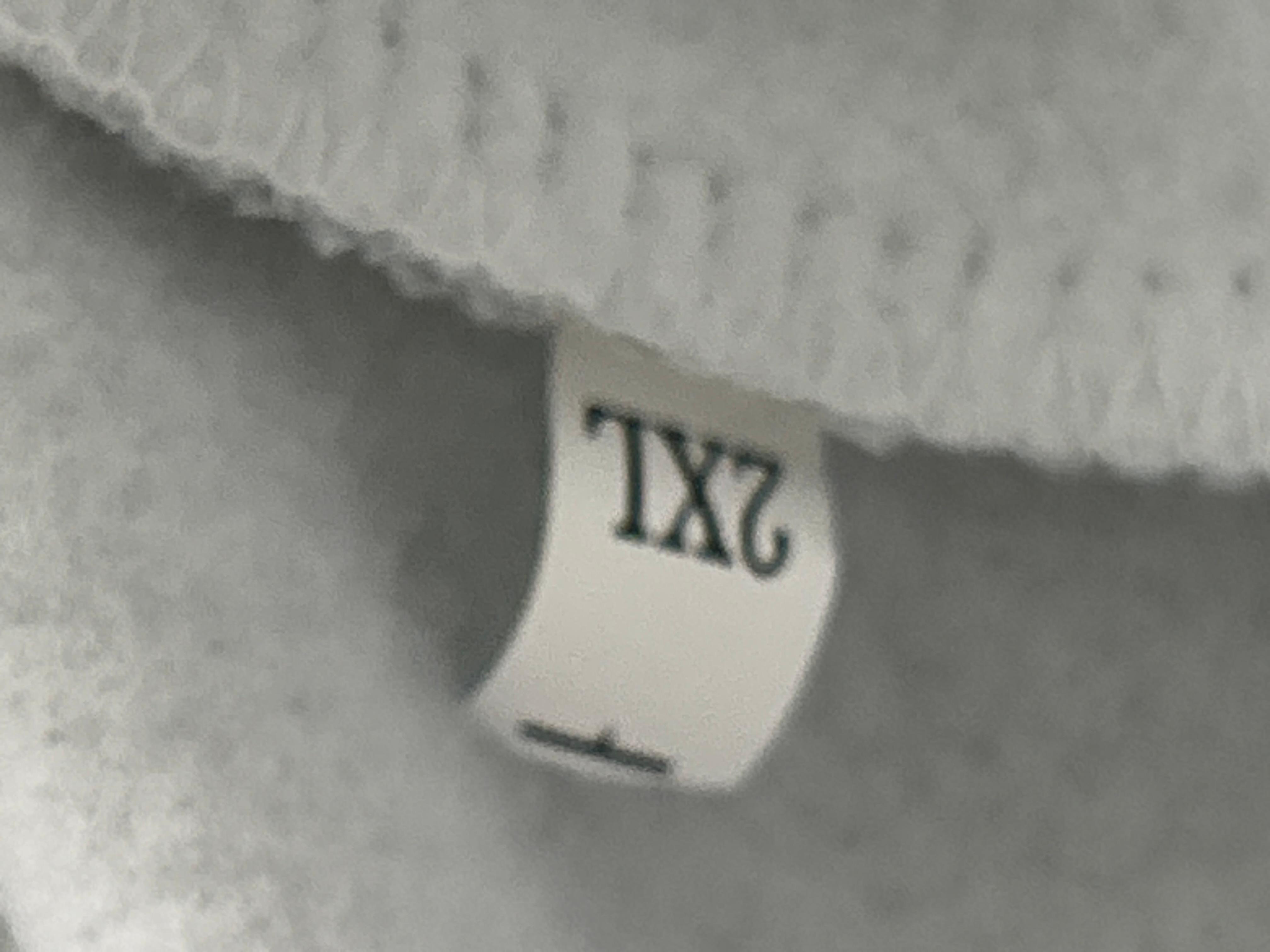 Foto QC 2 de Other Letter Print Loose Straight Pants Grey
