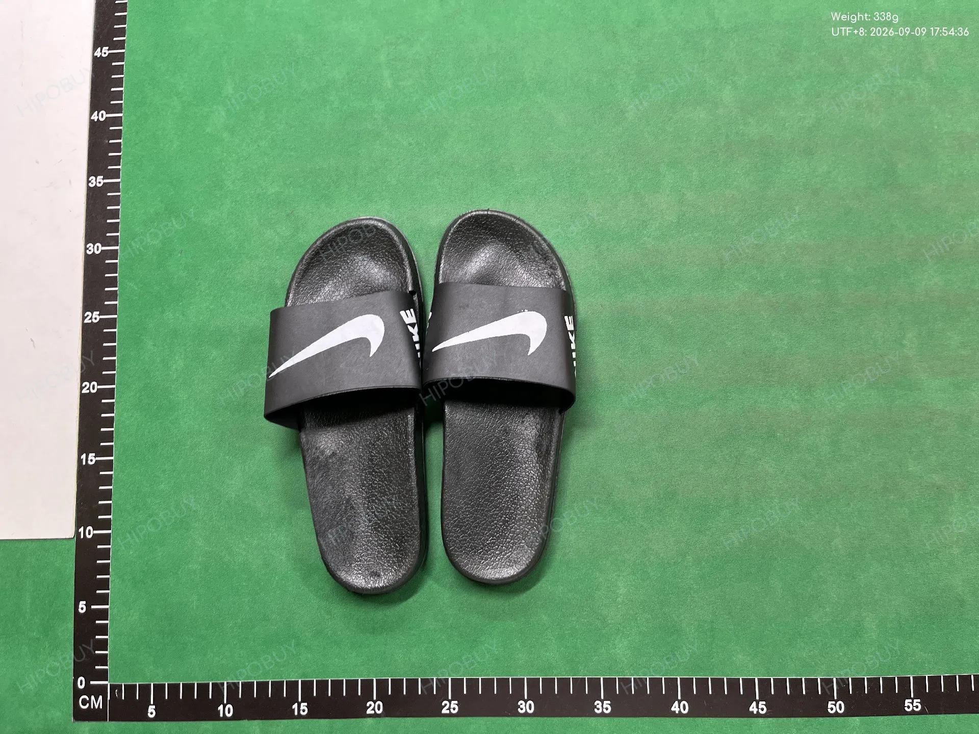 Foto QC 7 de Nike Benassi Swoosh Slide Foam Black White