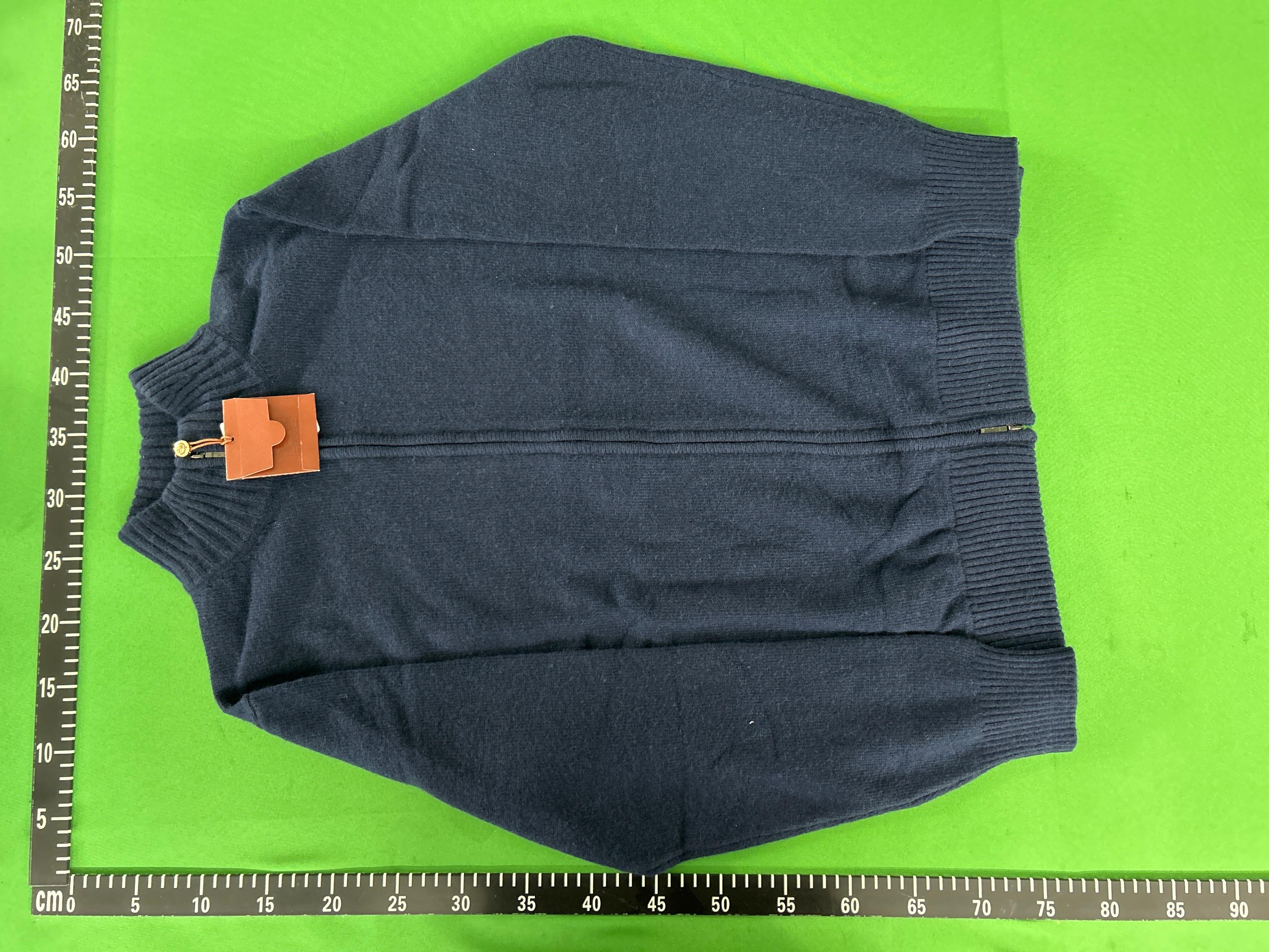 Foto QC 3 de Loro Piana Parksville Zip Sweater Cashmere Black