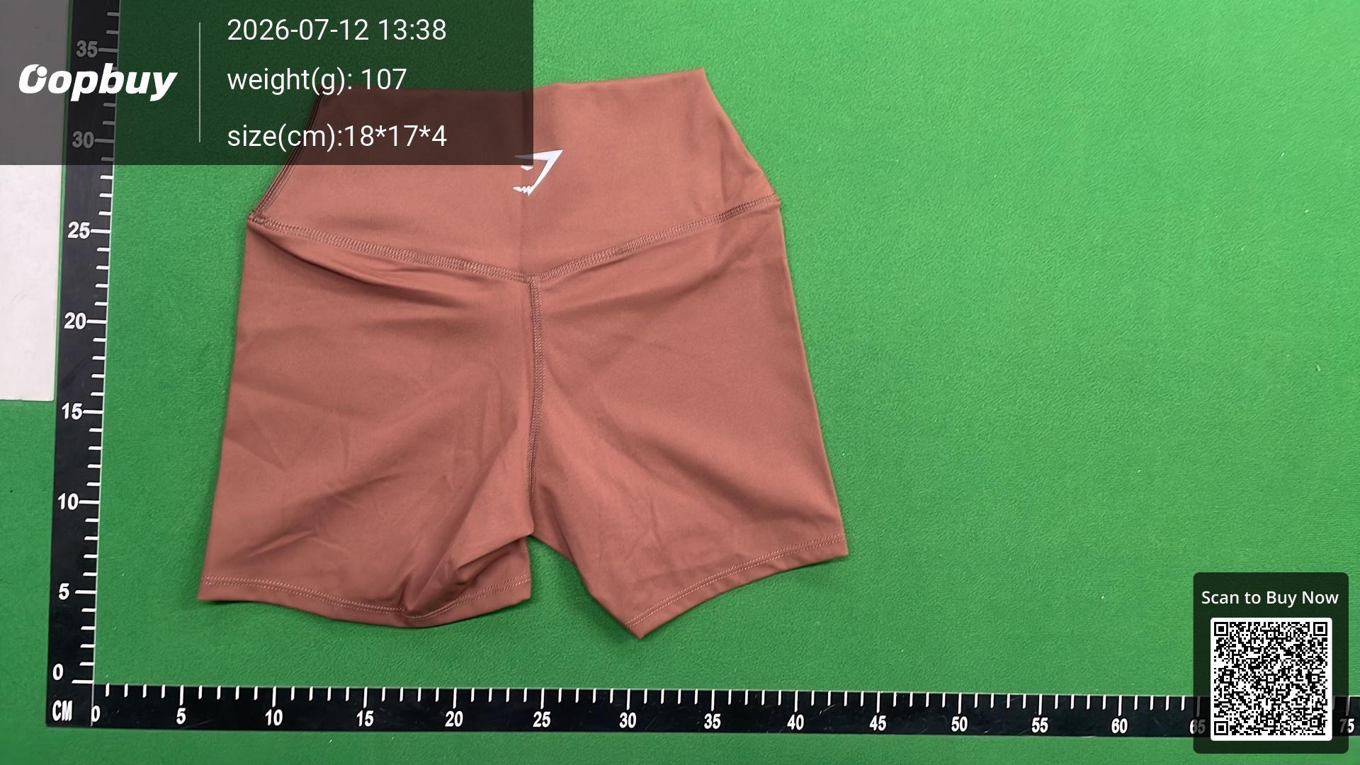 Foto QC 7 de Gymshark Shorts High Waisted Burgundy