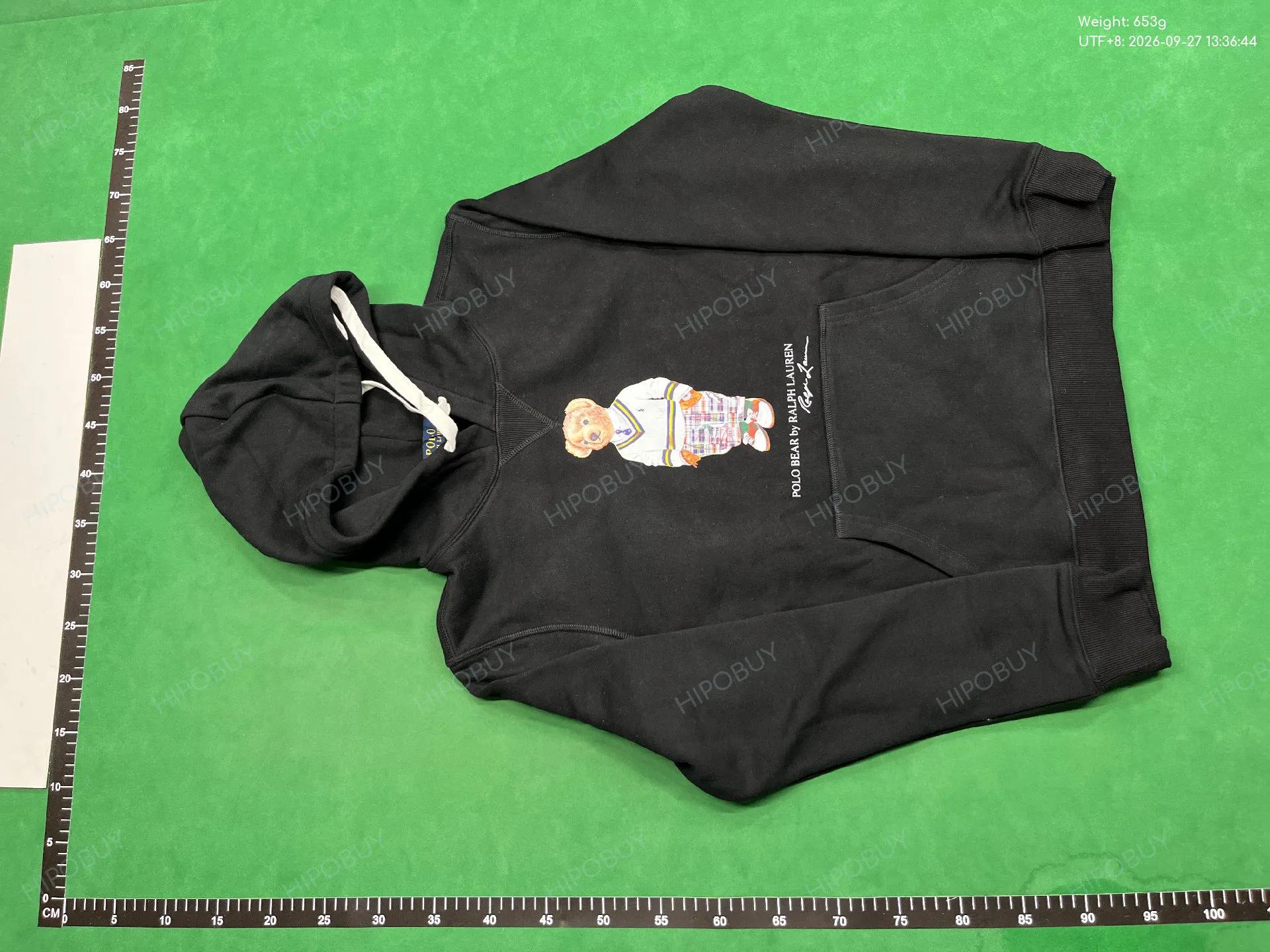 Foto QC 6 de Polo Ralph Lauren Polo Bear Hoodie Cricket Sweater Grey