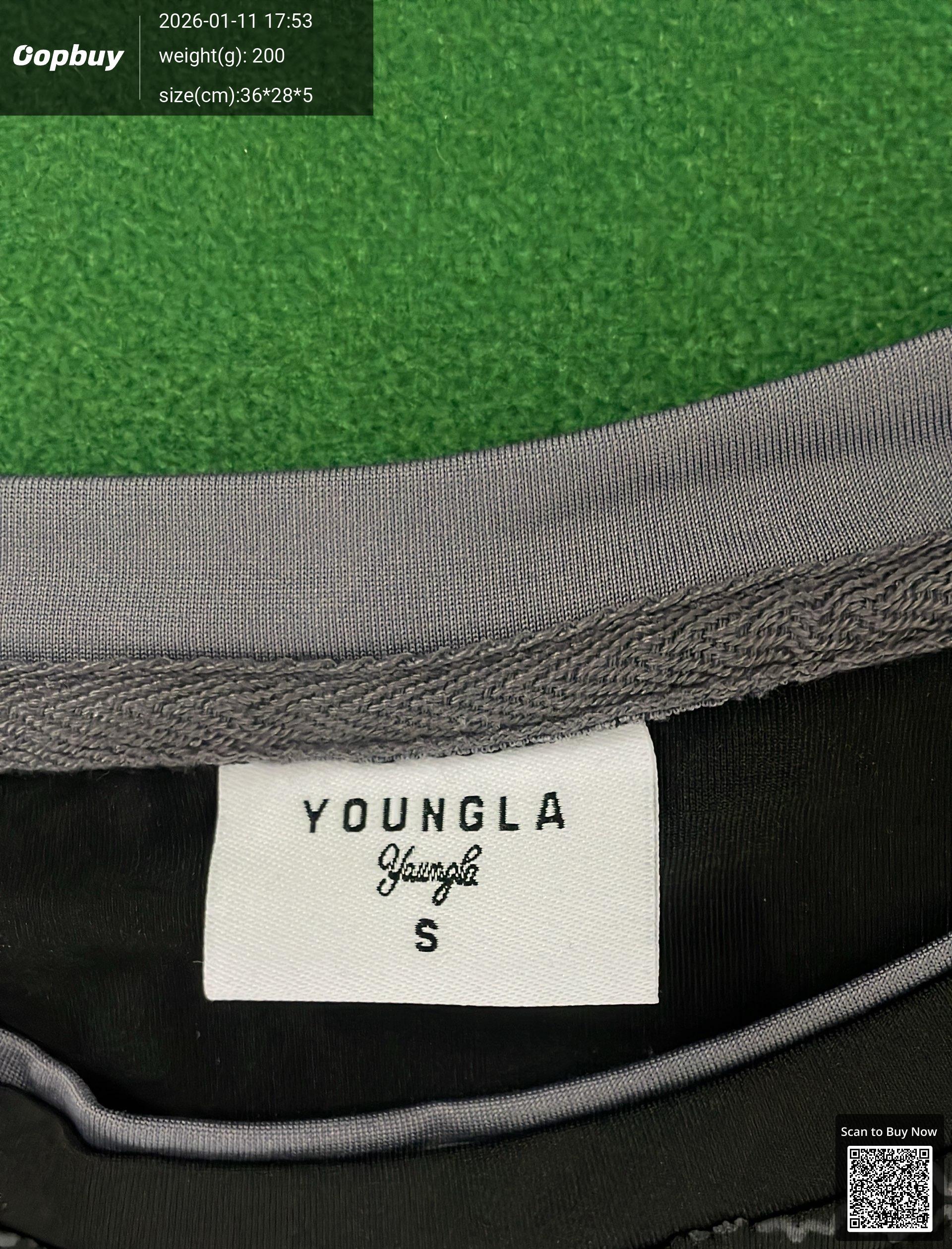 Foto QC 5 de YoungLA Batman T-shirt Compression Grey