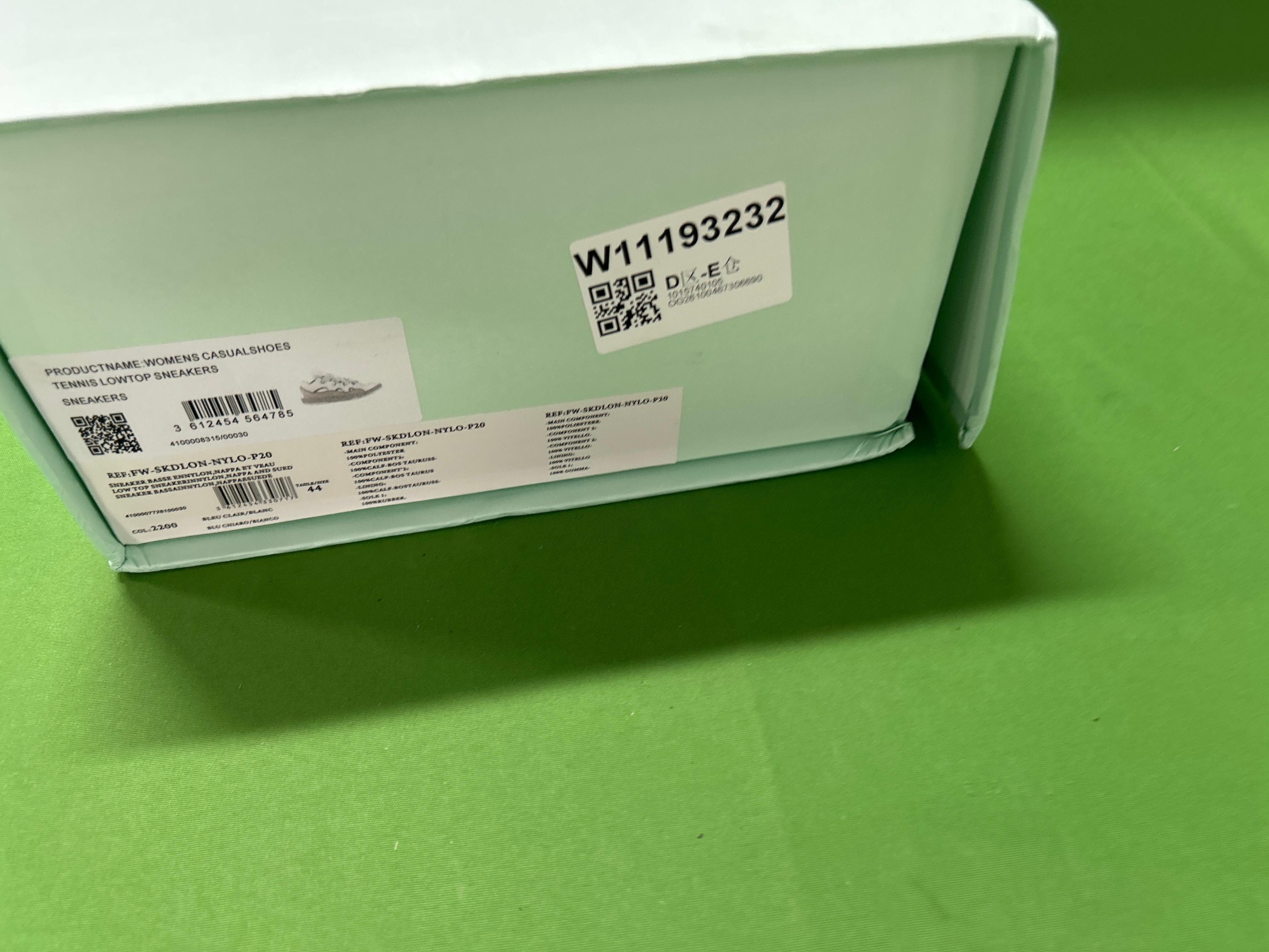 Foto QC 1 de Lanvin Curb Low Gallery Dept. White Black