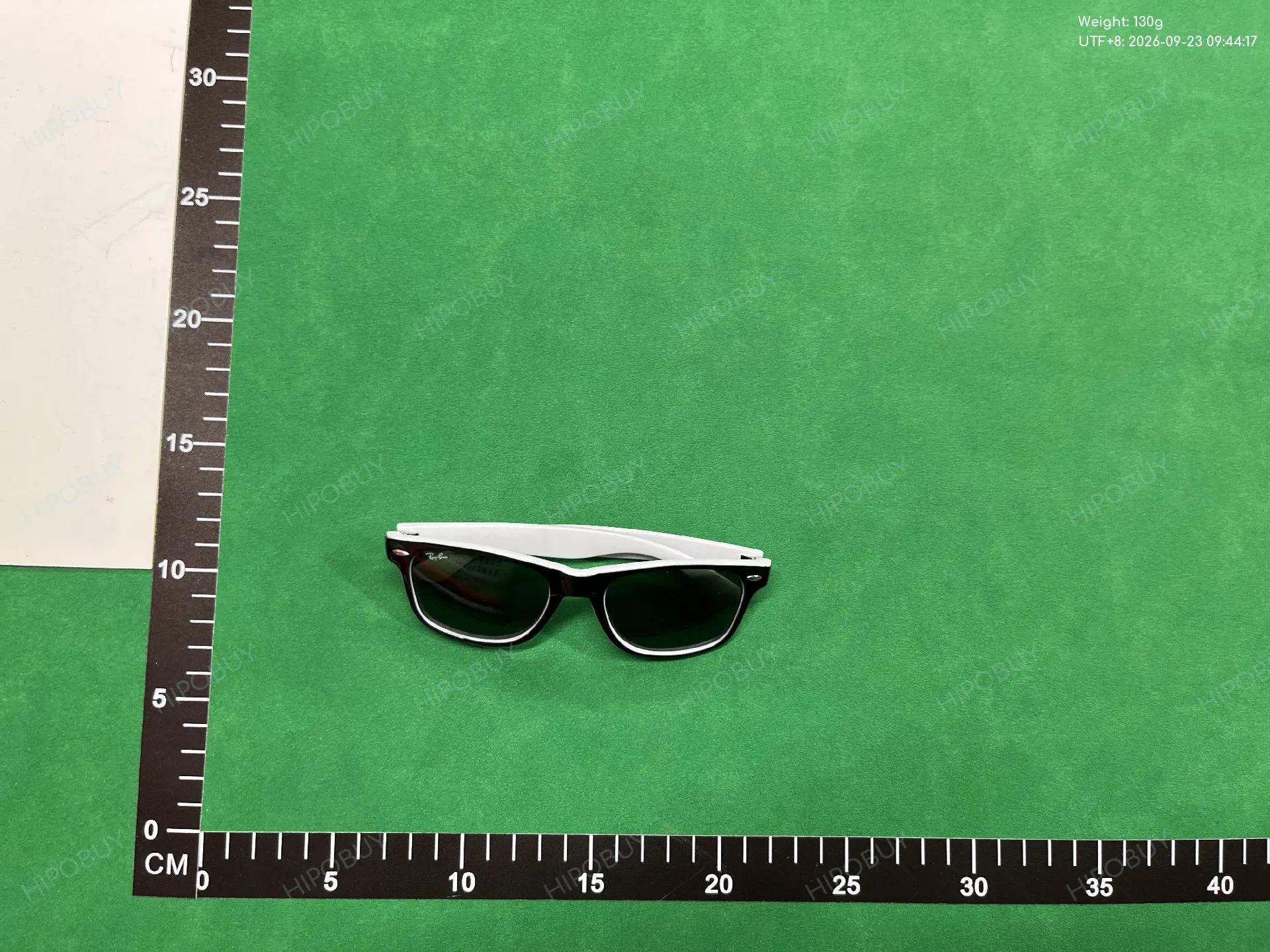 Foto QC 7 de Ray-Ban Wayfarer Acetate Sunglasses Black Black (RB2140-901)