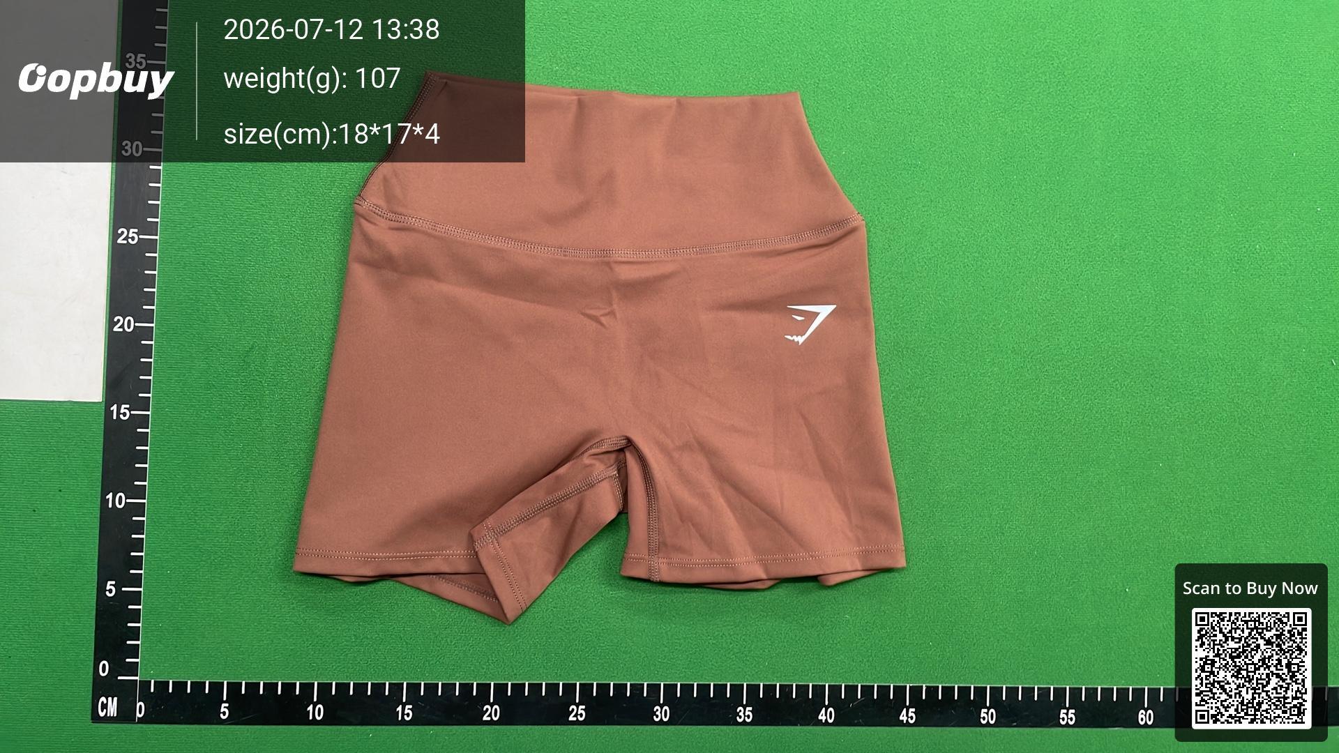 Foto QC 6 de Gymshark Shorts High Waisted Burgundy