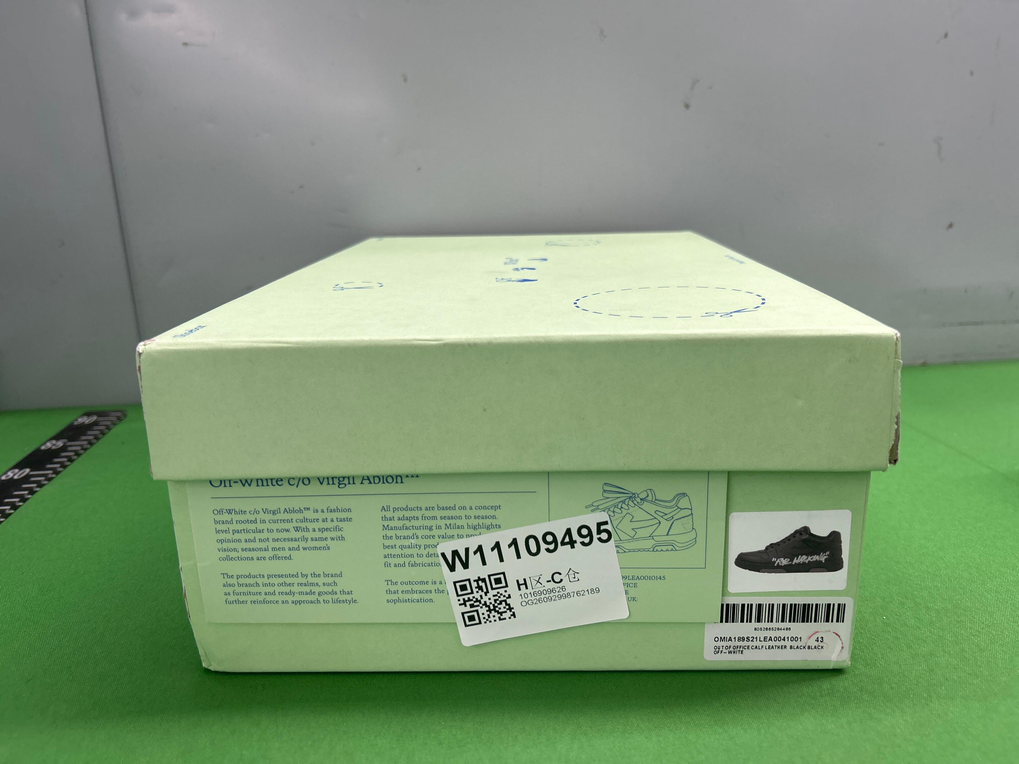 Foto QC 1 de Off-White Out Of Office Low White Black OMIA189C99LEA0011004