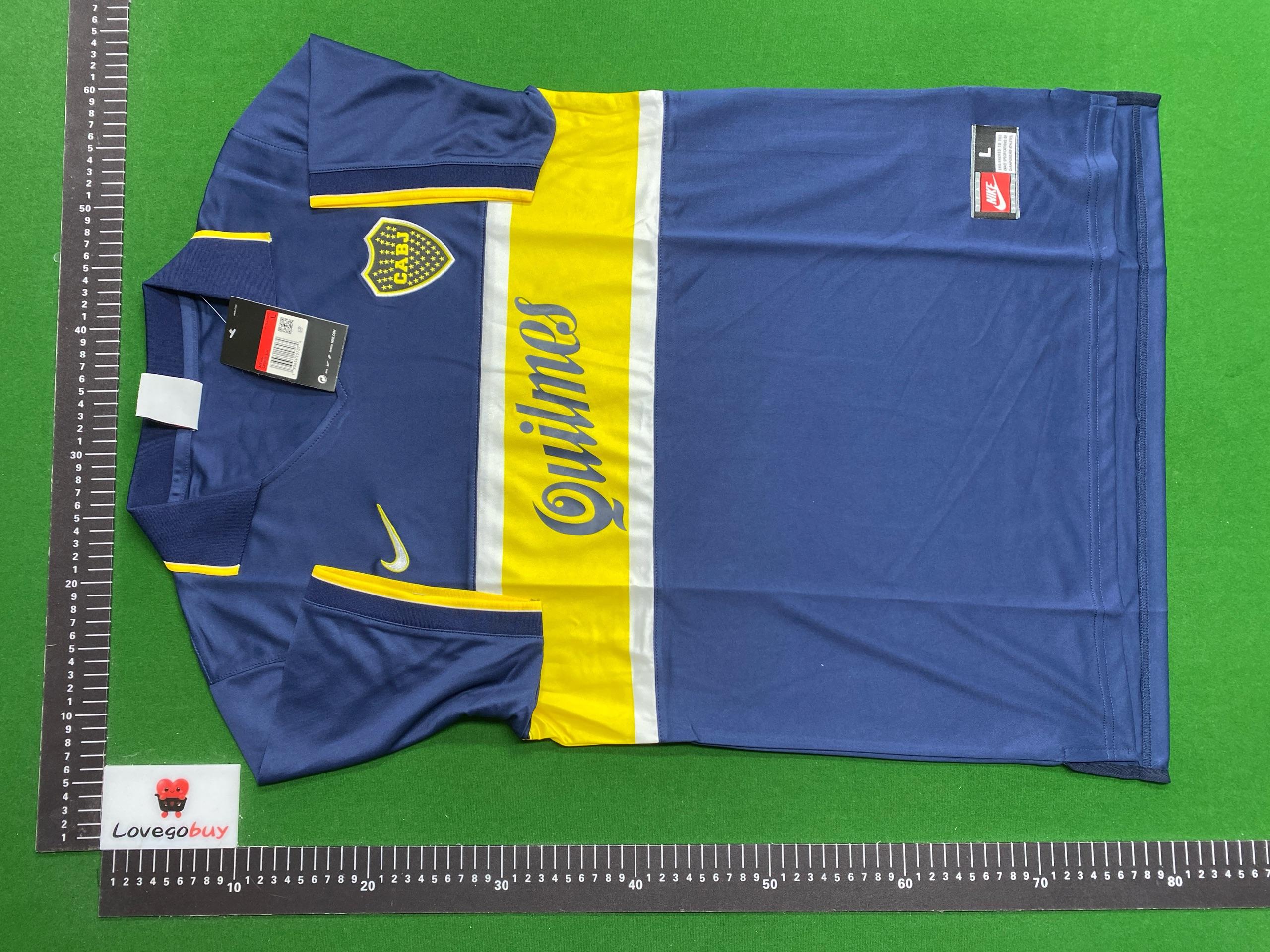 Foto QC 7 de Nike x Boca Juniors Retro 2000/01 Home Jersey Blue/Yellow