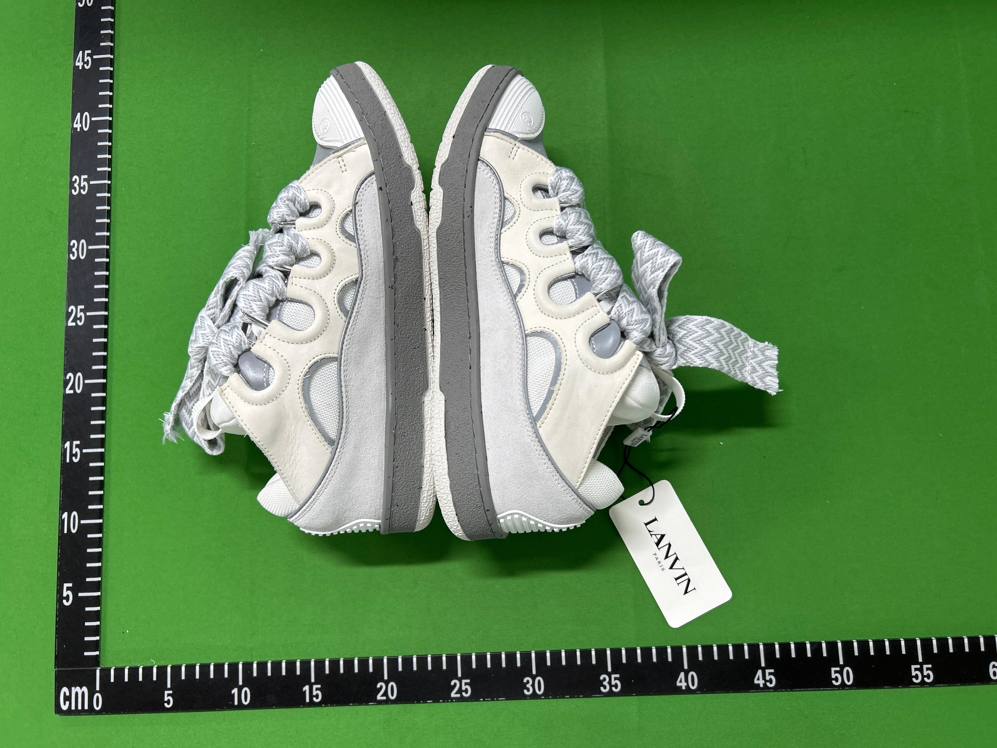 Foto QC 4 de Lanvin Curb Low Gallery Dept. White Black