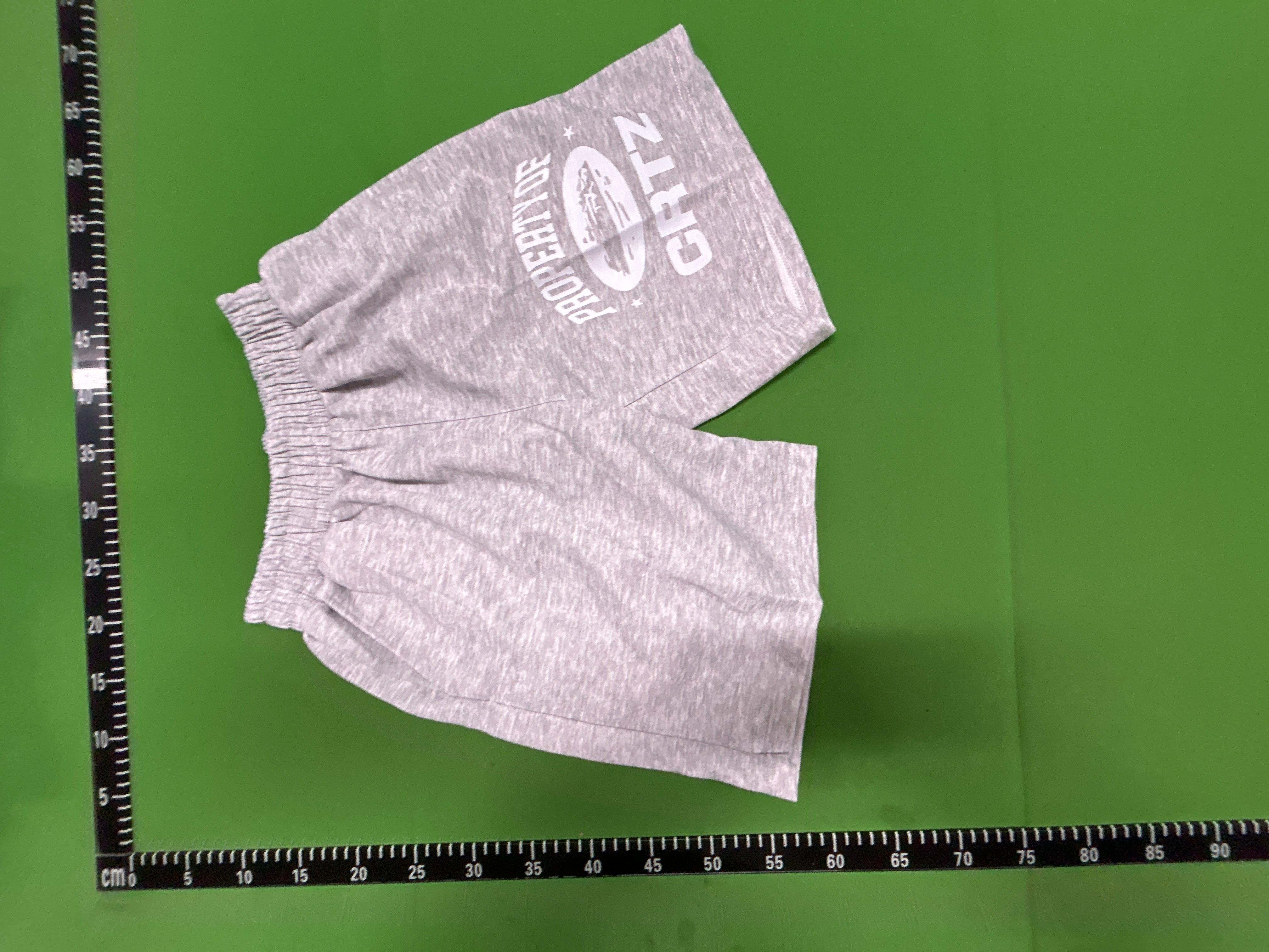 Foto QC 7 de Corteiz Alcatraz Sweat Shorts Logo Grey