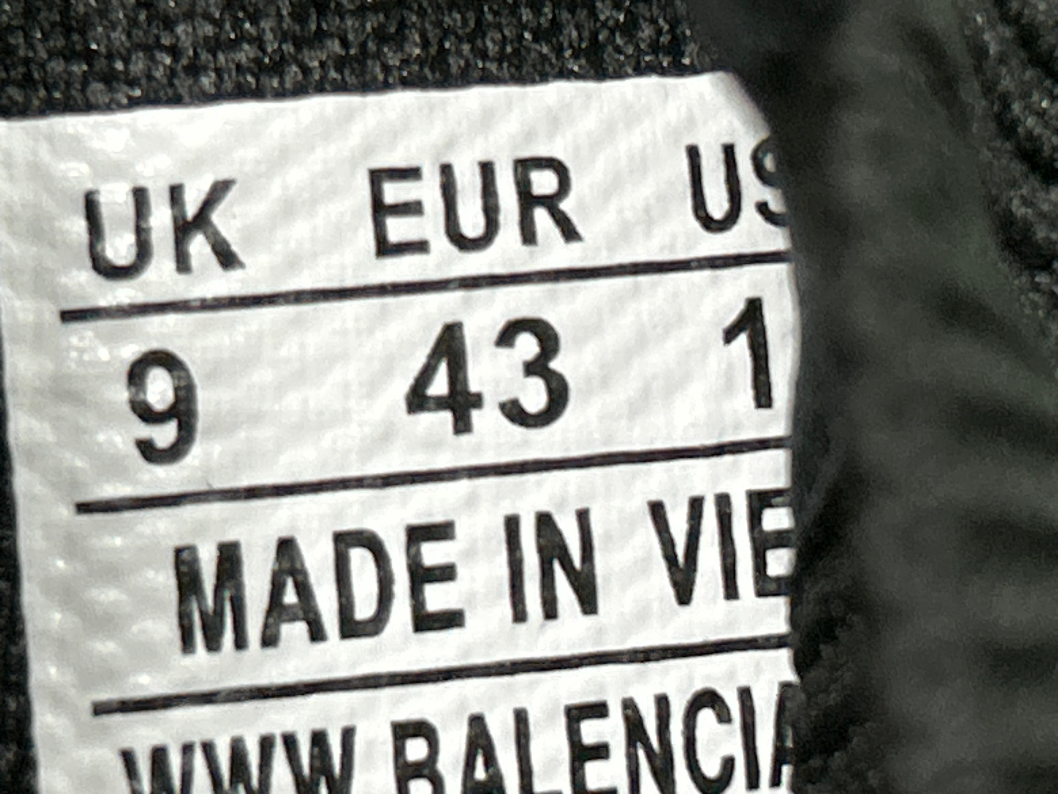Foto QC 1 de Balenciaga Speed Trainer Black White IUMT0308LJB