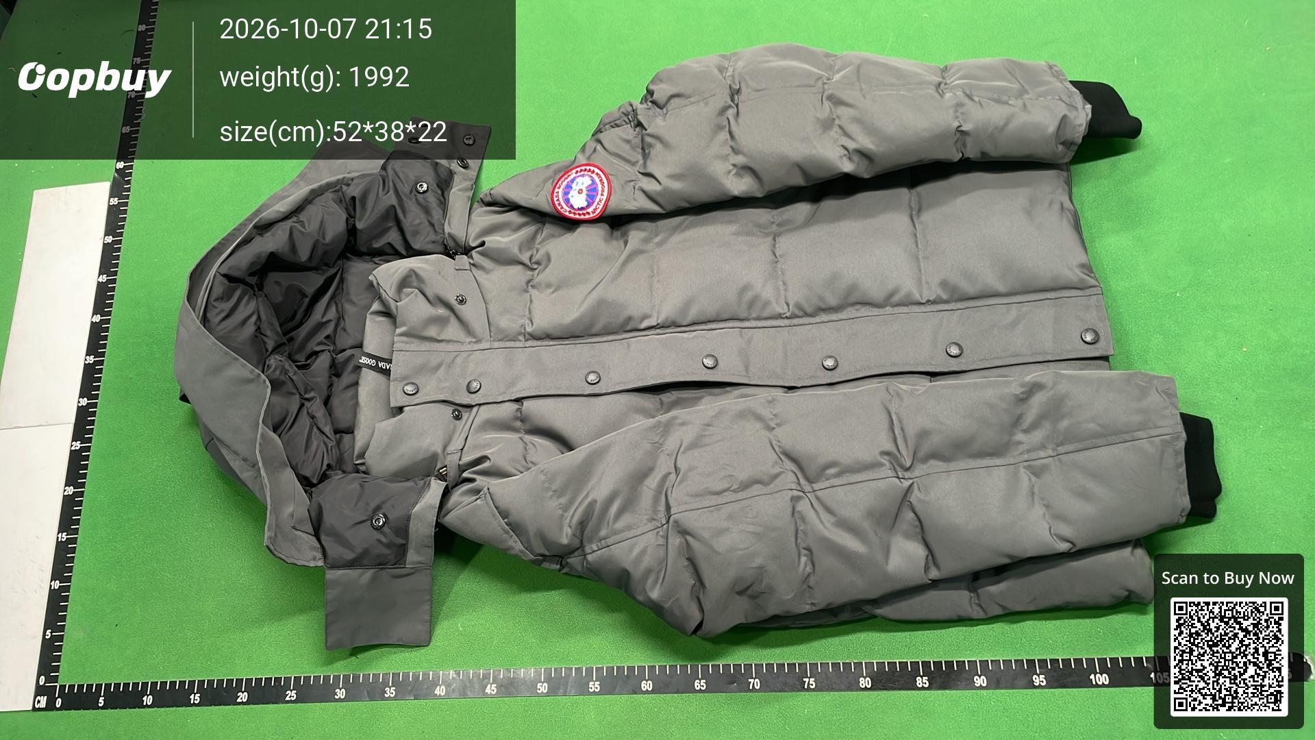 Foto QC 6 de Canada Goose Wyndham Down Jacket Black Label with Fur Black