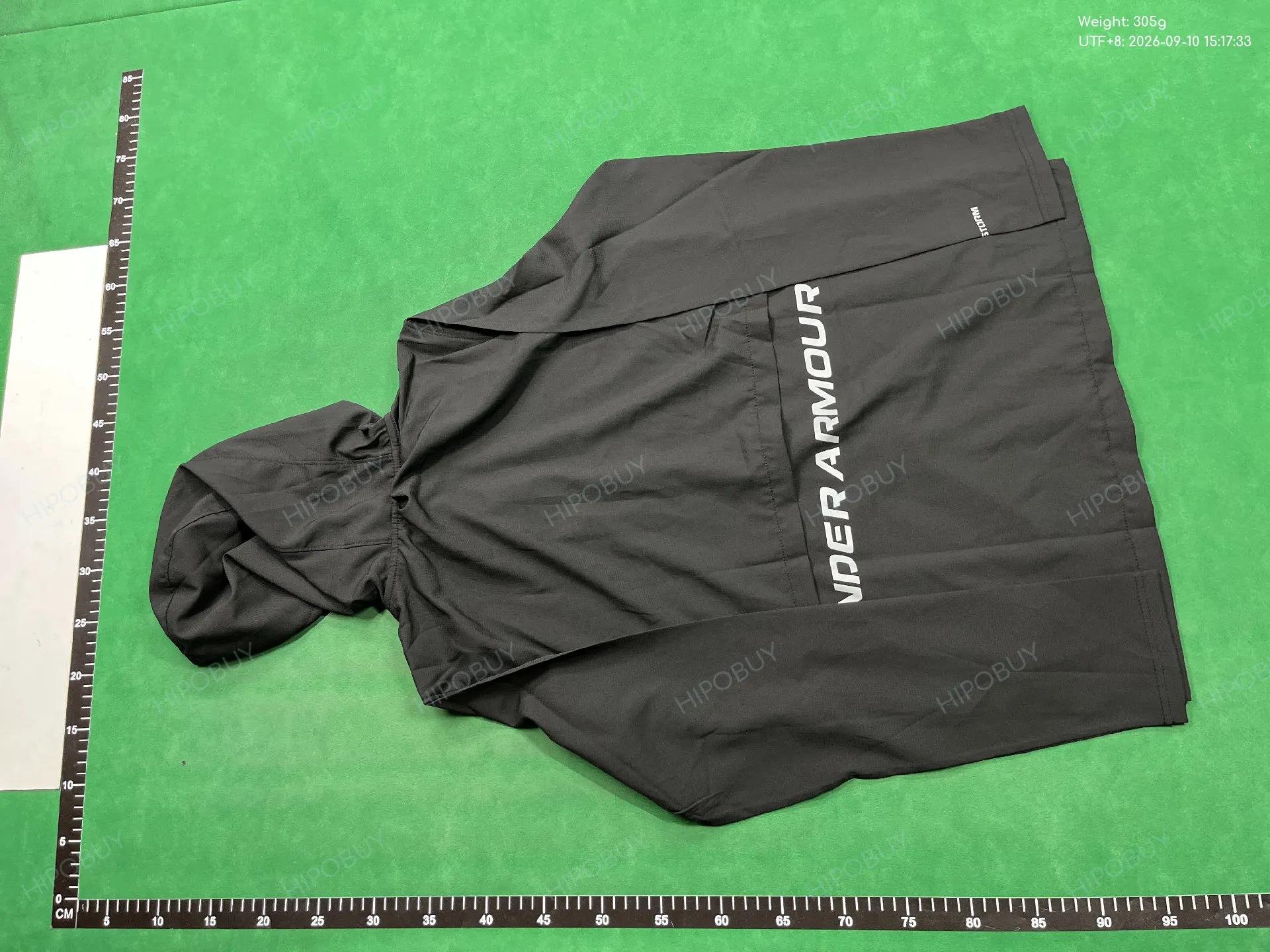 Foto QC 3 de Under Armour Windbreaker Jacket Quick-Dry Reflective Black