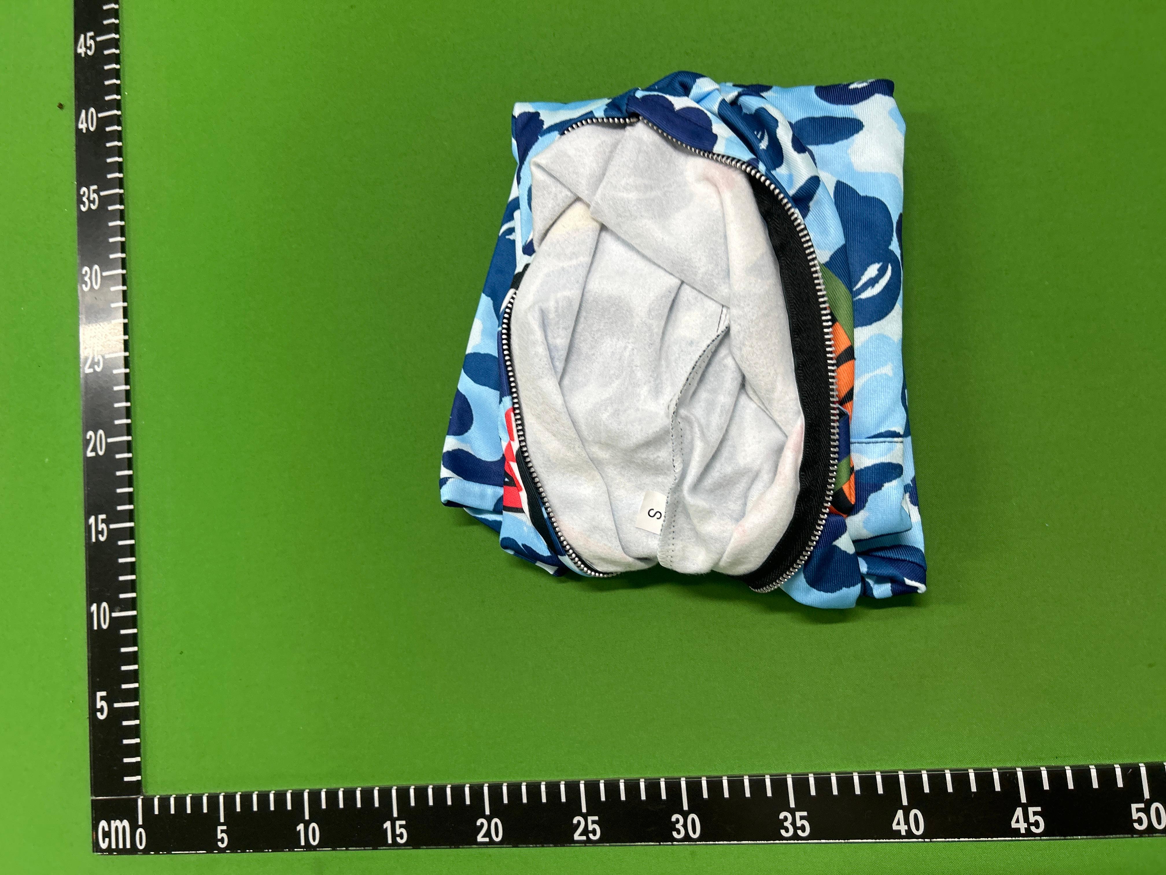 Foto QC 1 de BAPE Shark Hooded Jacket 1st Camo Yellow