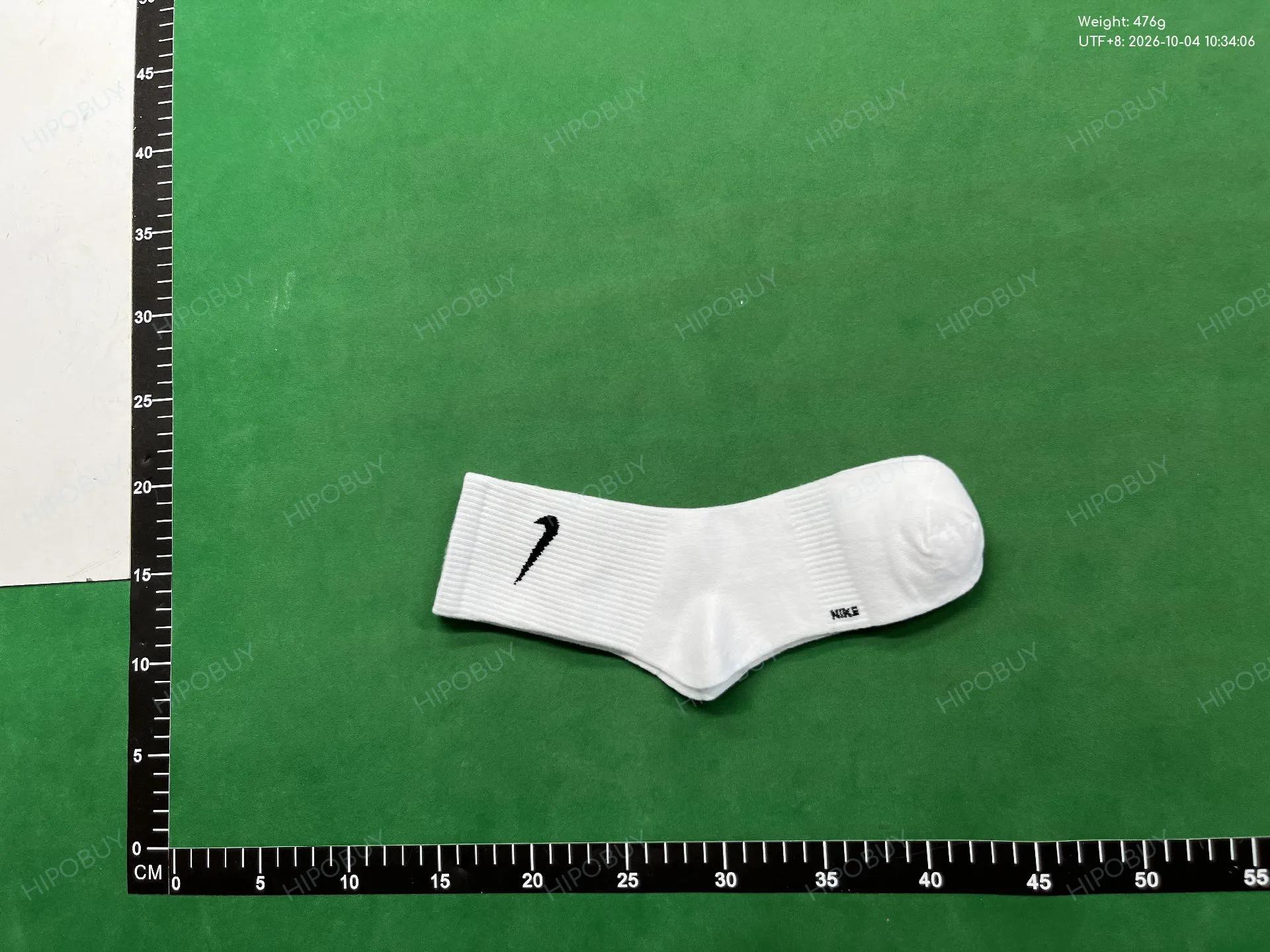 Foto QC 1 de Nike Just Do It Crew Socks White Black