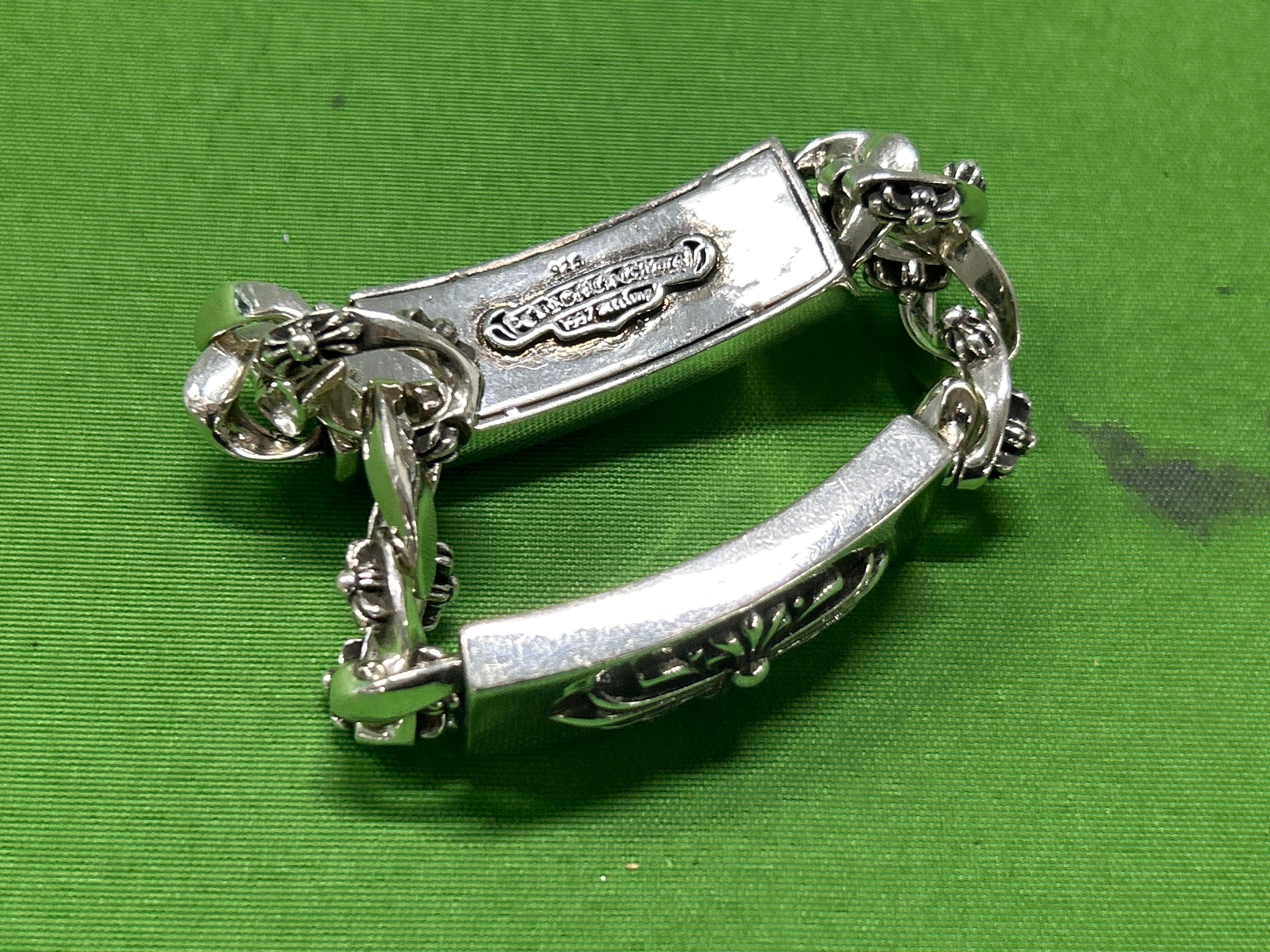 Foto QC 5 de Chrome Hearts Fancy Link Bracelet Silver