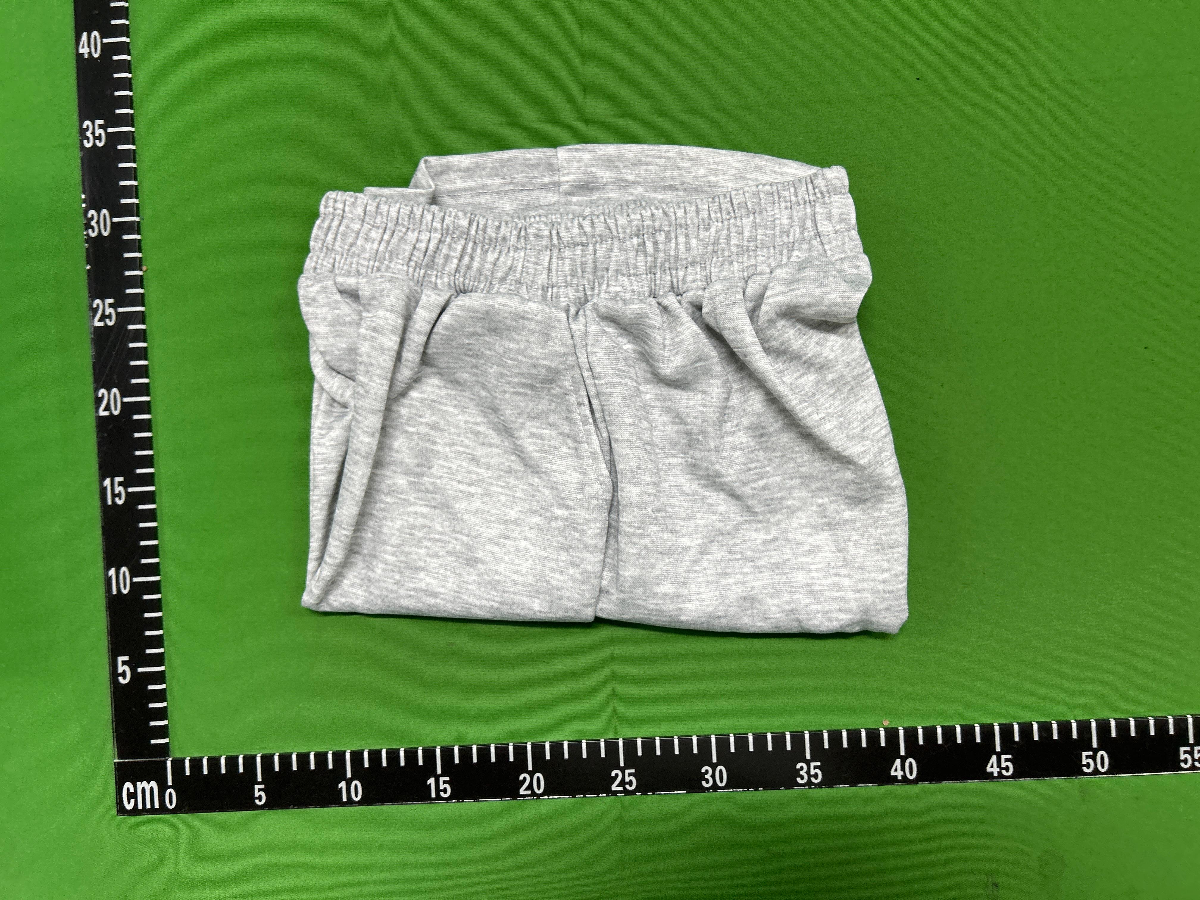 Foto QC 4 de Corteiz Alcatraz Sweat Shorts Logo Grey