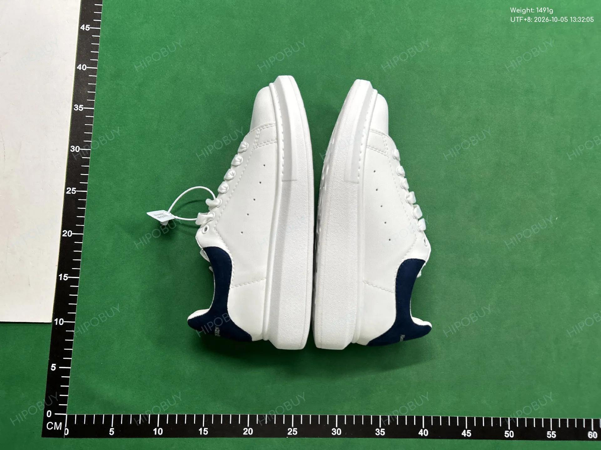 Foto QC 5 de Alexander McQueen Oversized Leather Low Top White
