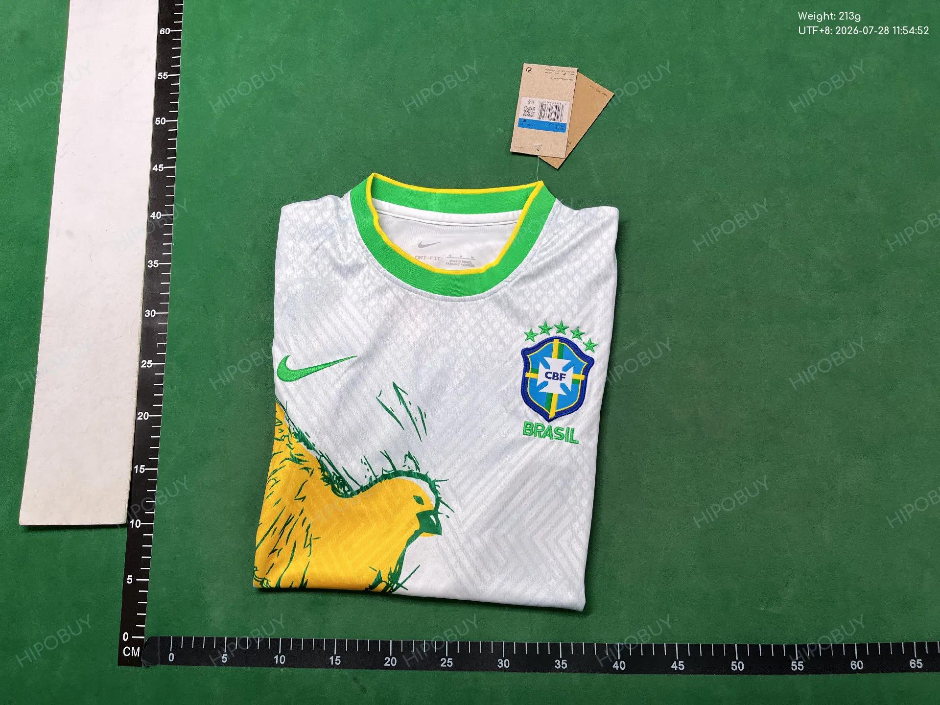 Foto QC 8 de Nike x Brasil 2023/24 Christ the Redeemer Graphic Jersey Black/Multicolor