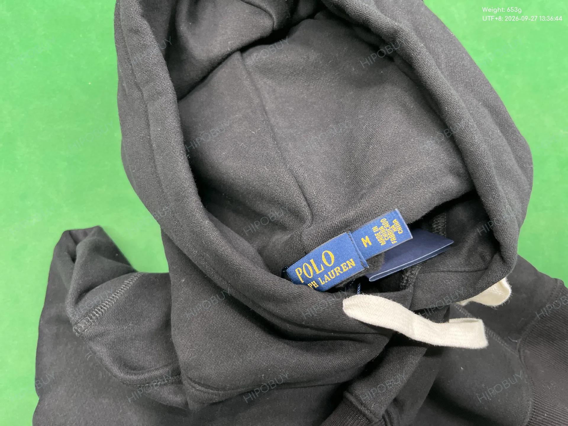Foto QC 5 de Polo Ralph Lauren Polo Bear Hoodie Cricket Sweater Grey