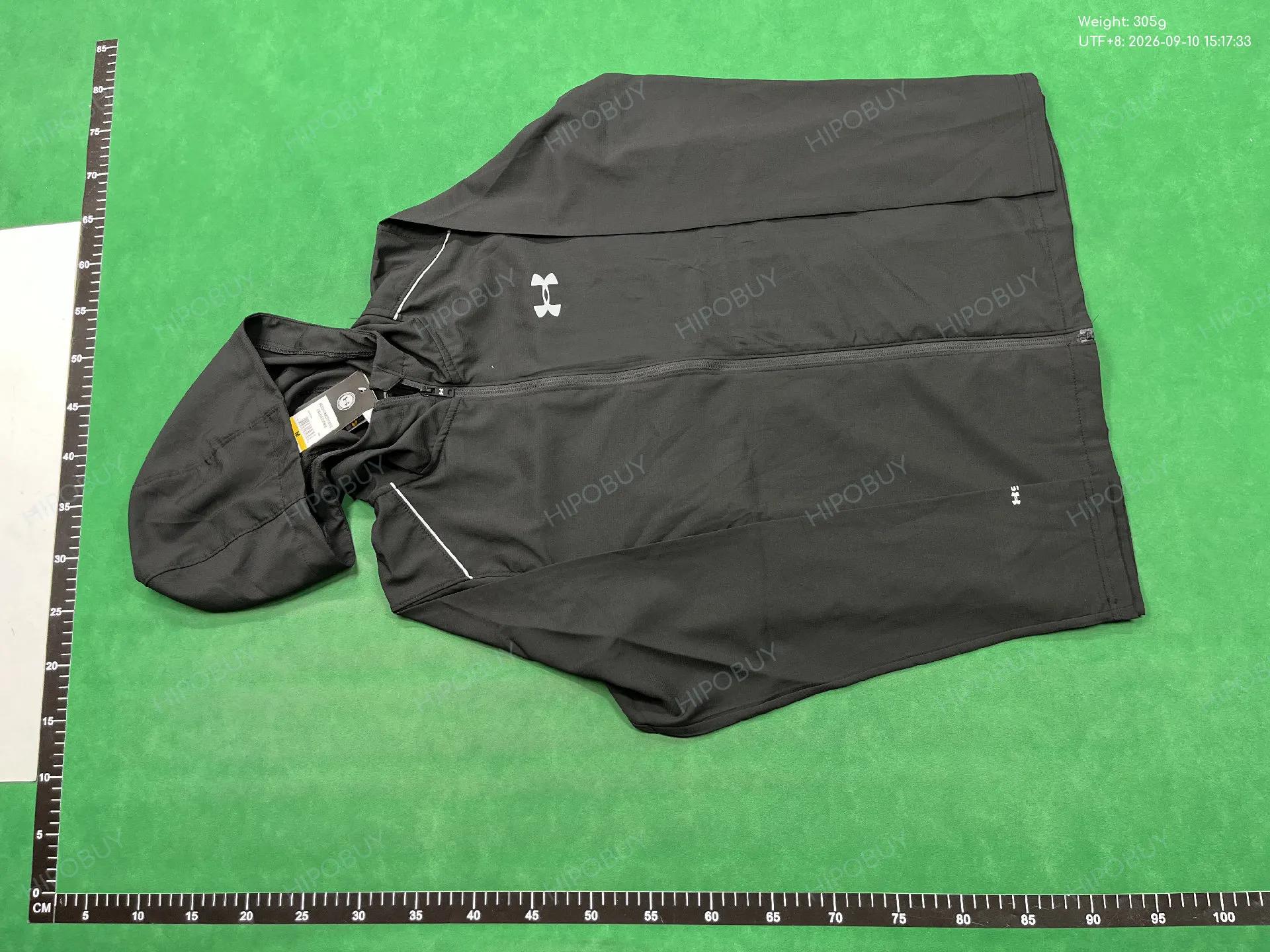 Foto QC 2 de Under Armour Windbreaker Jacket Quick-Dry Reflective Black