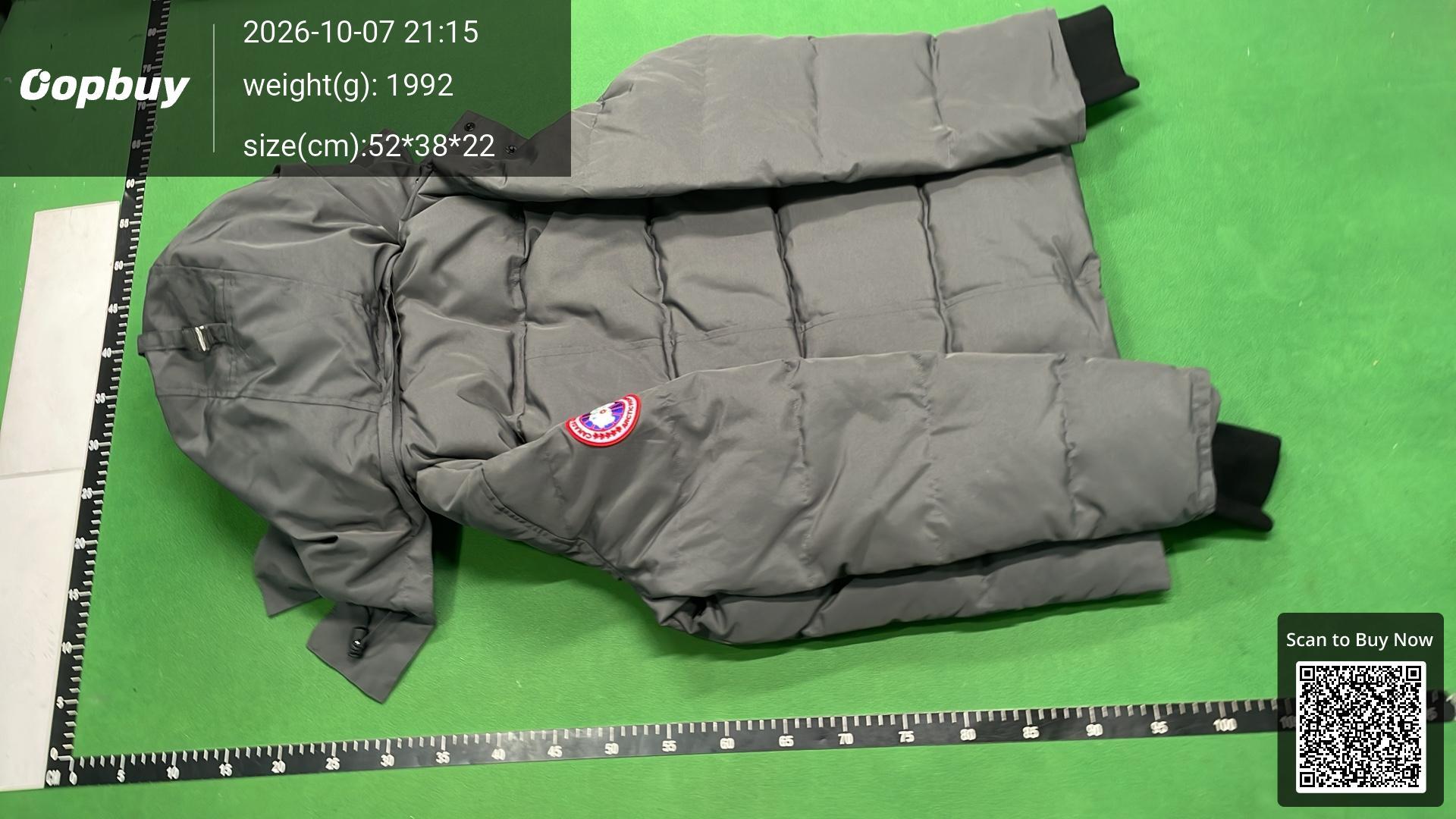 Foto QC 7 de Canada Goose Wyndham Down Jacket Black Label with Fur Black