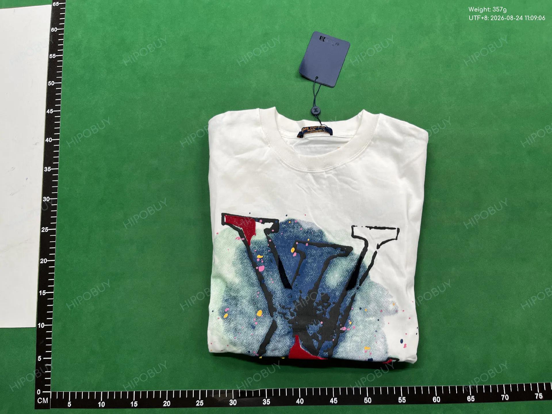 Foto QC 8 de Louis Vuitton T-shirt Back Monogram Flower Embroidery White