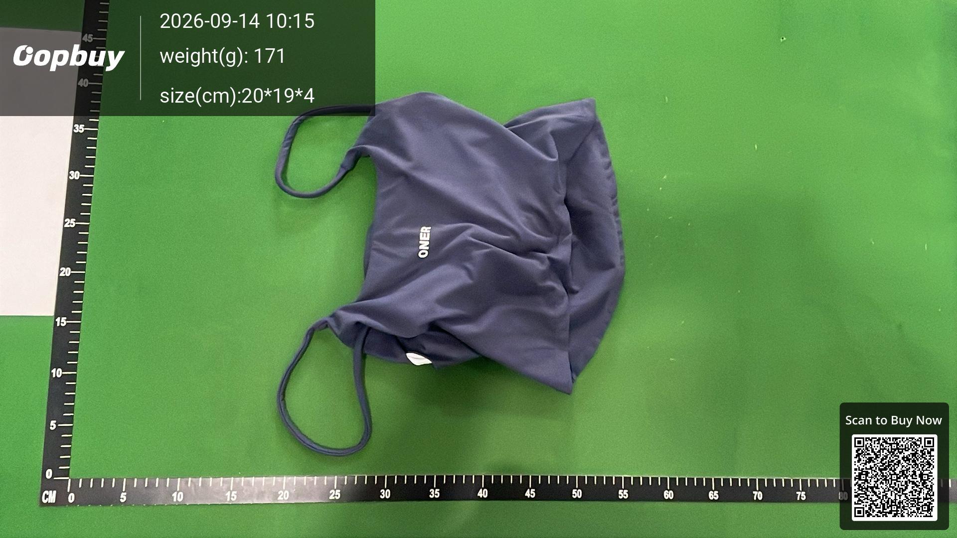 Foto QC 2 de Oner Active Mellow Tank Square Neck Blue