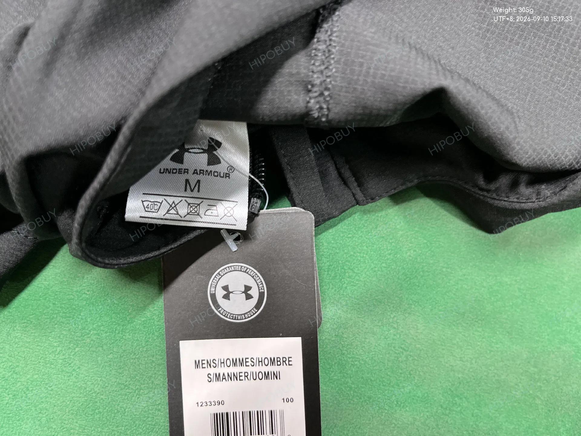 Foto QC 1 de Under Armour Windbreaker Jacket Quick-Dry Reflective Black