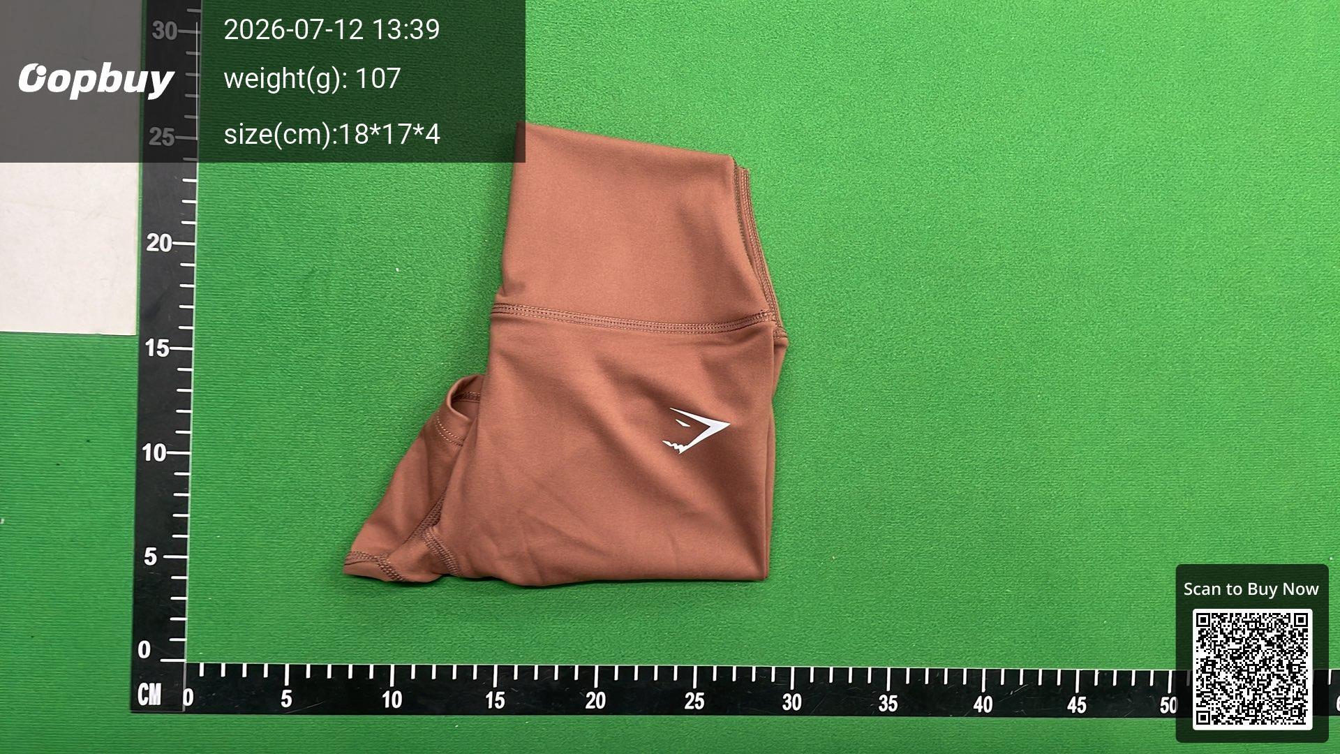 Foto QC 8 de Gymshark Shorts High Waisted Burgundy