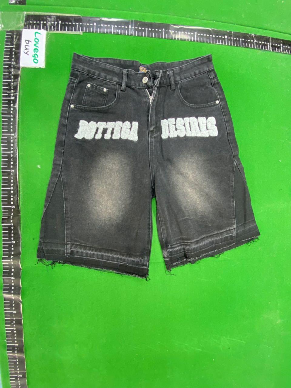 Foto QC 6 de Other Bottega Desires Denim Shorts Loose Blue