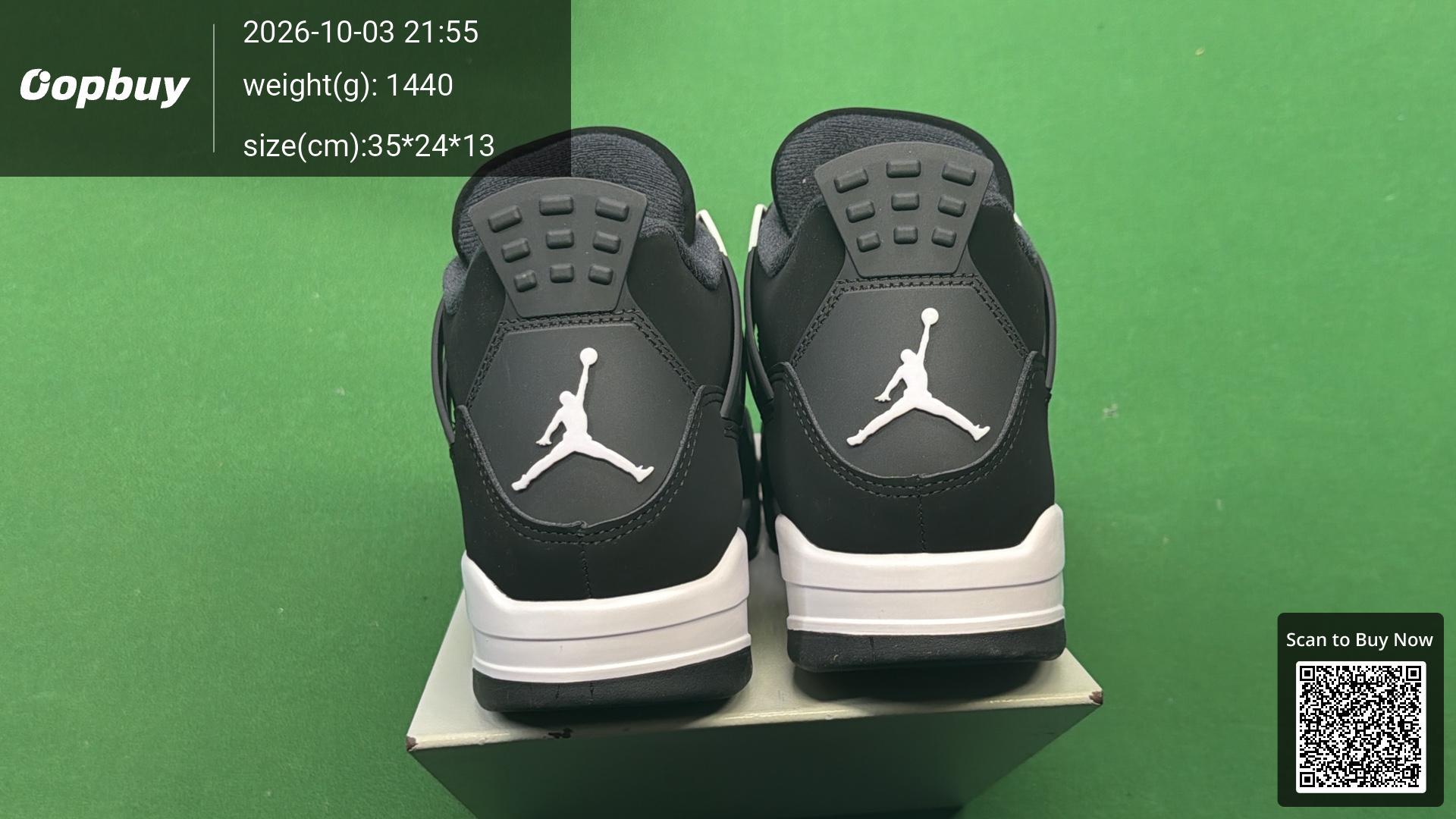 Foto QC 3 de Jordan 4 Retro SP Union Off-Noir DC9533-001