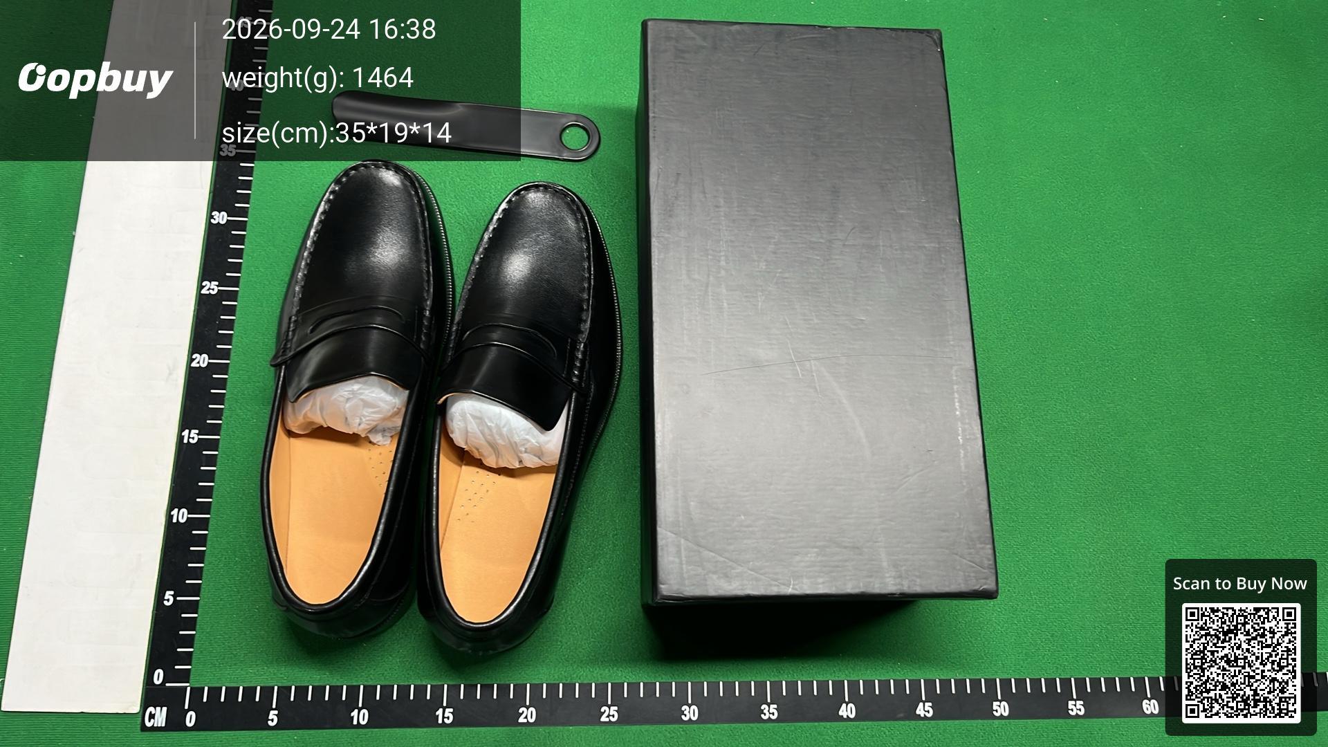 Foto QC 1 de Unbranded Penny Loafers Black Calfskin Leather