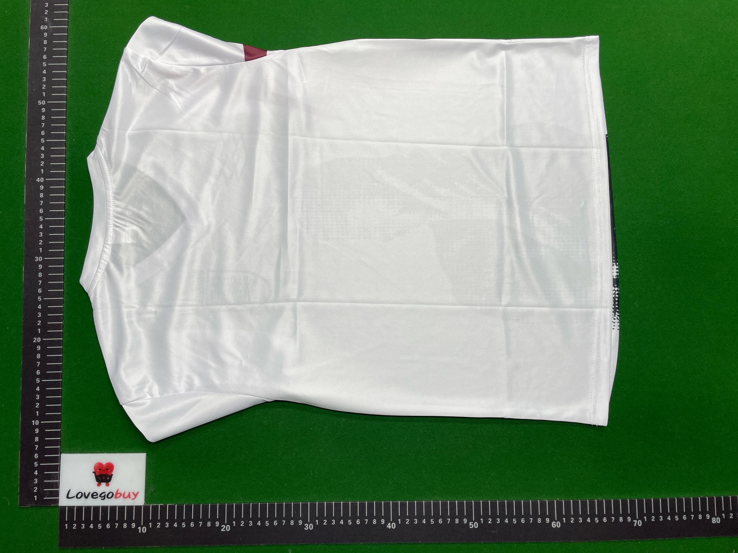 Foto QC 6 de Frank Ocean x England Retro 2003/05 'Bored' Blonde Portrait Home Jersey White