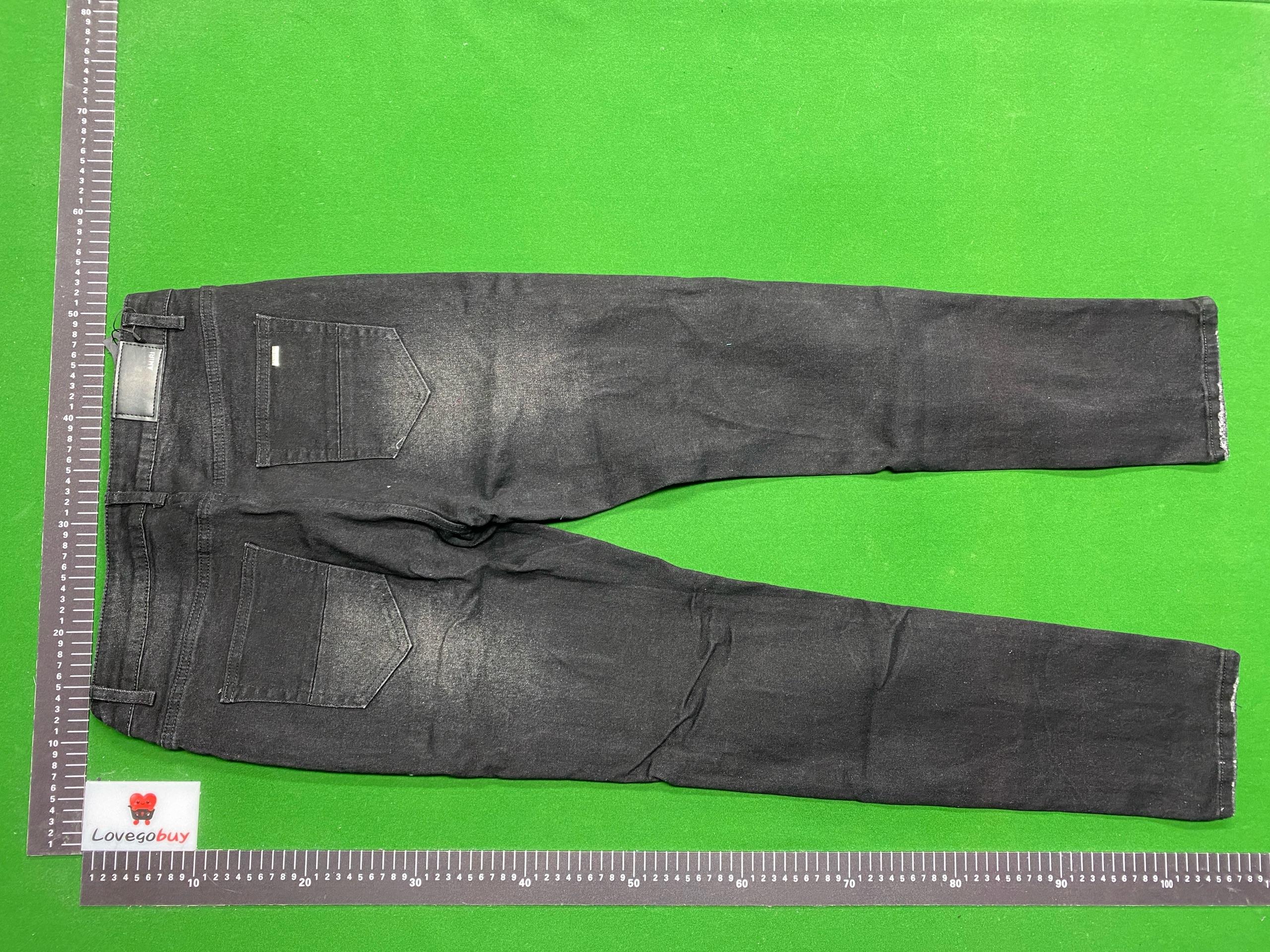 Foto QC 7 de Amiri Cherub Jeans Distressed Slim Black
