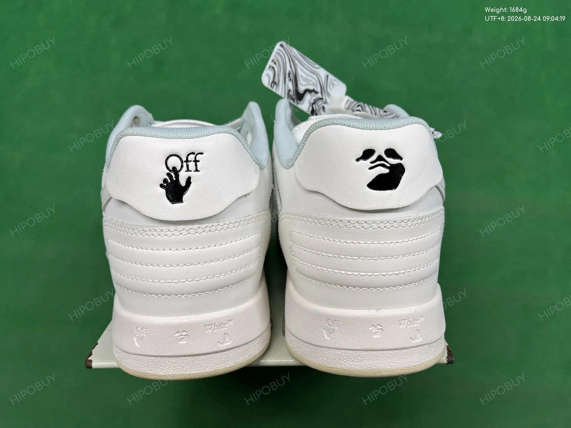 Foto QC 3 de Off-White Out of Office Low "For Walking" White Dark Sand OMIA189F22LEA0030117