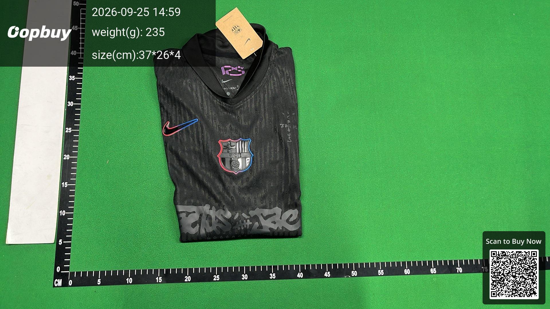 Foto QC 8 de Nike x FC Barcelona 2025/26 Lamine Yamal Special Edition Away Jersey Purple/Black