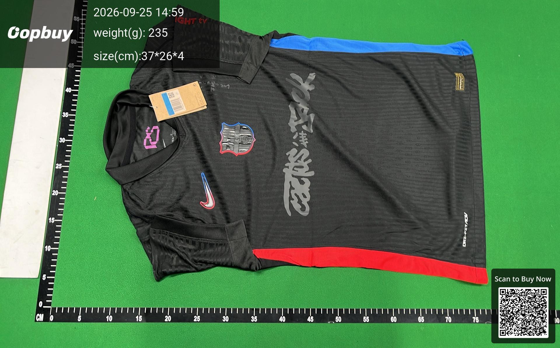 Foto QC 6 de Nike x FC Barcelona 2025/26 Lamine Yamal Special Edition Away Jersey Purple/Black