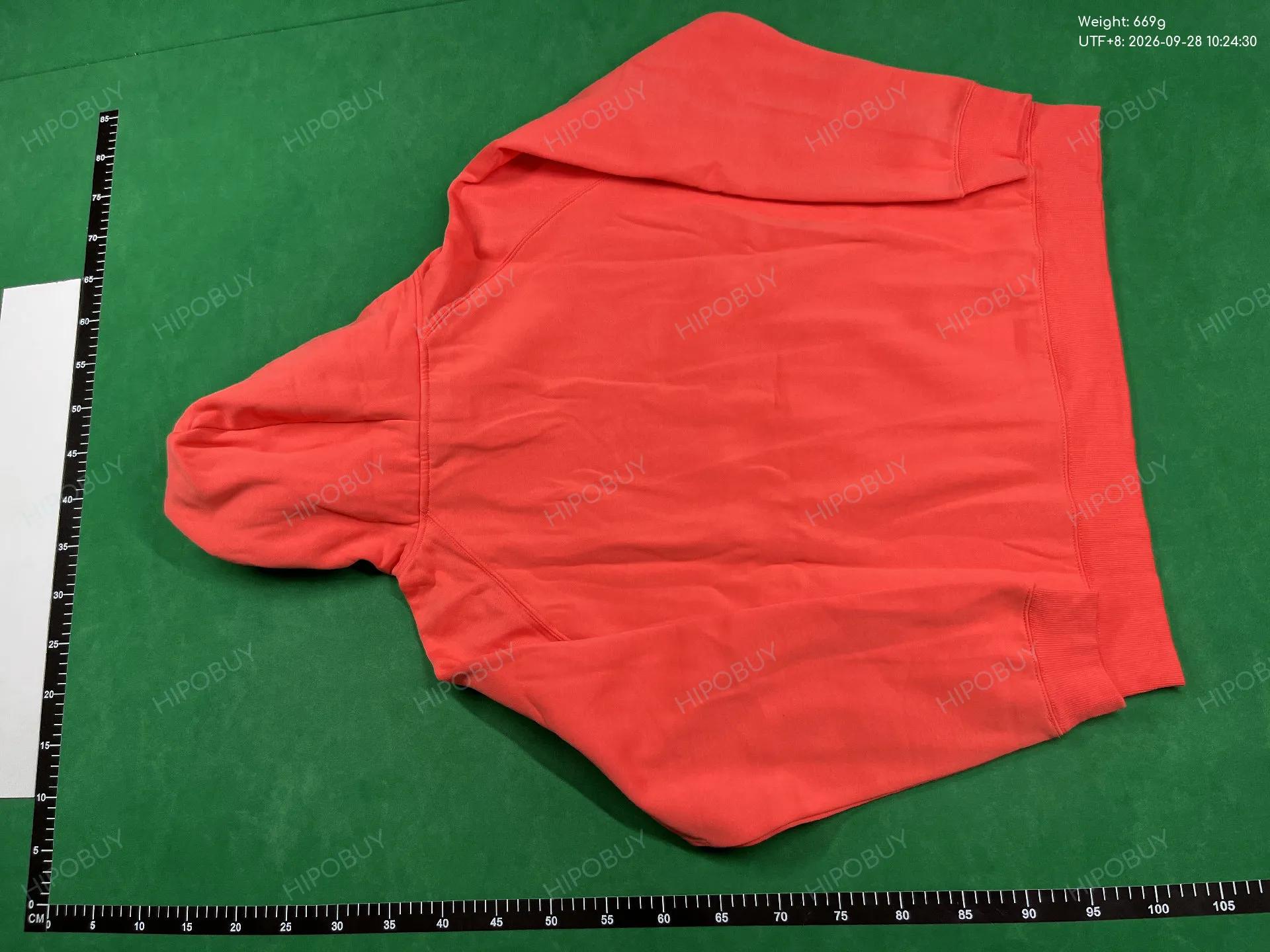 Foto QC 7 de Fear of God Essentials Sweatpants Flocked Logo Orange
