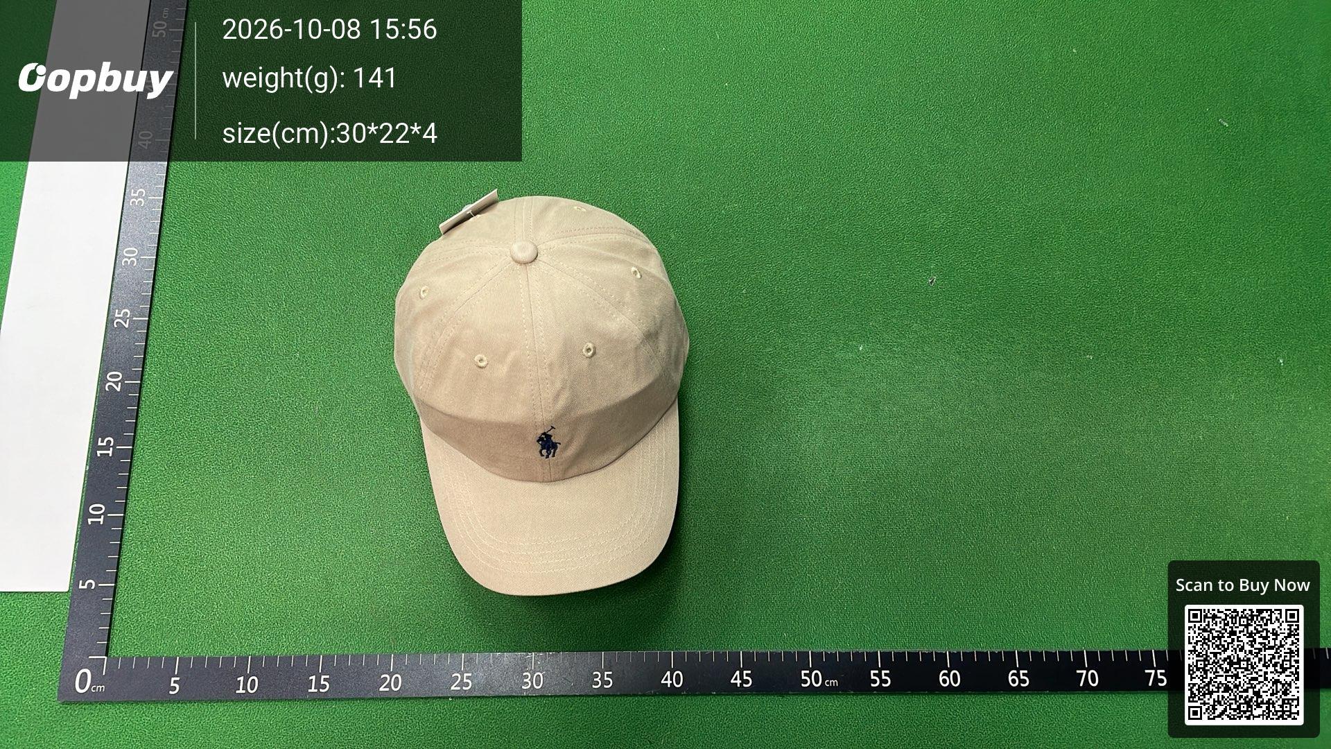Foto QC 8 de Polo Ralph Lauren Cotton Chino Cap Navy/Red
