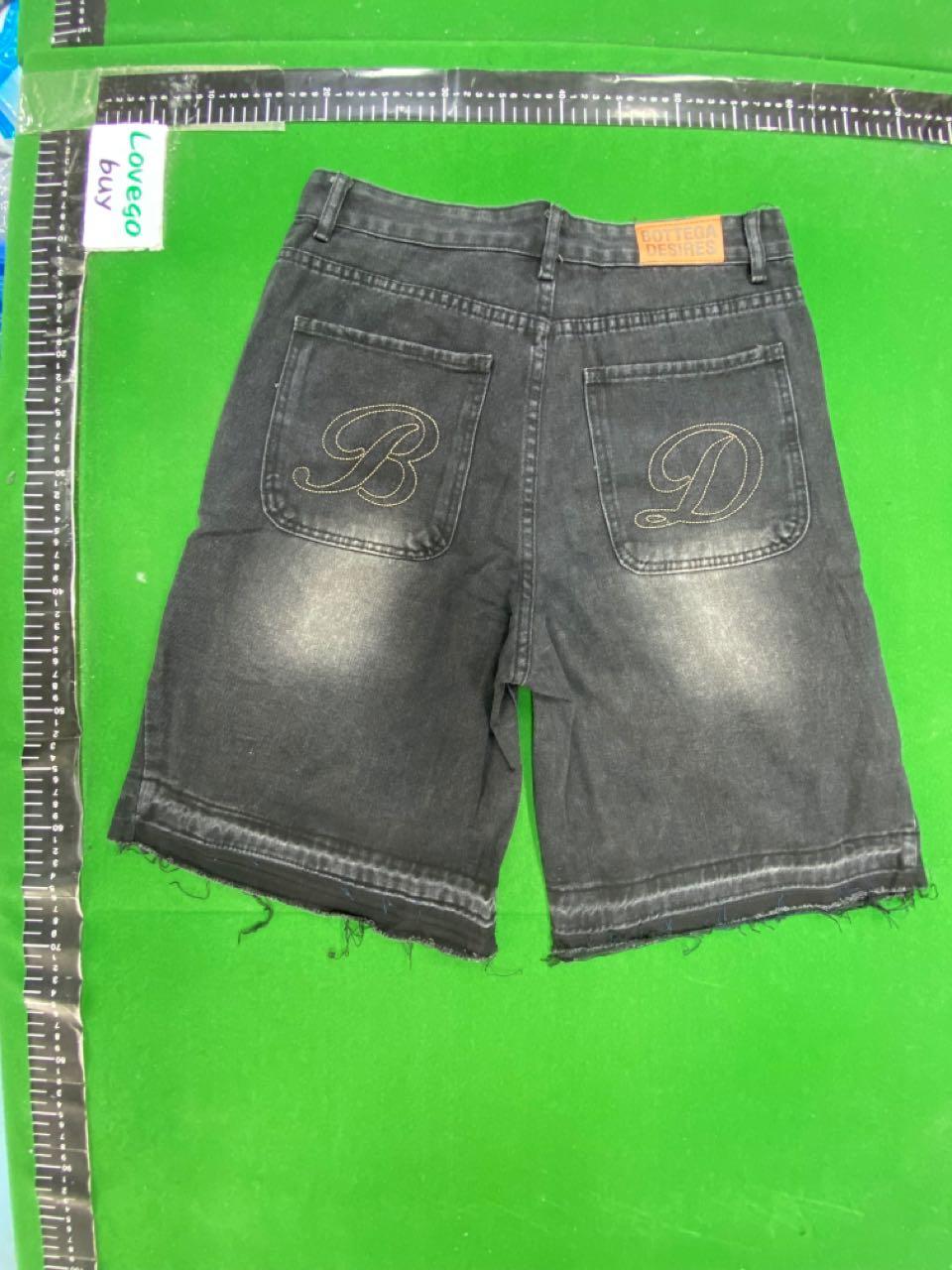 Foto QC 5 de Other Bottega Desires Denim Shorts Loose Blue
