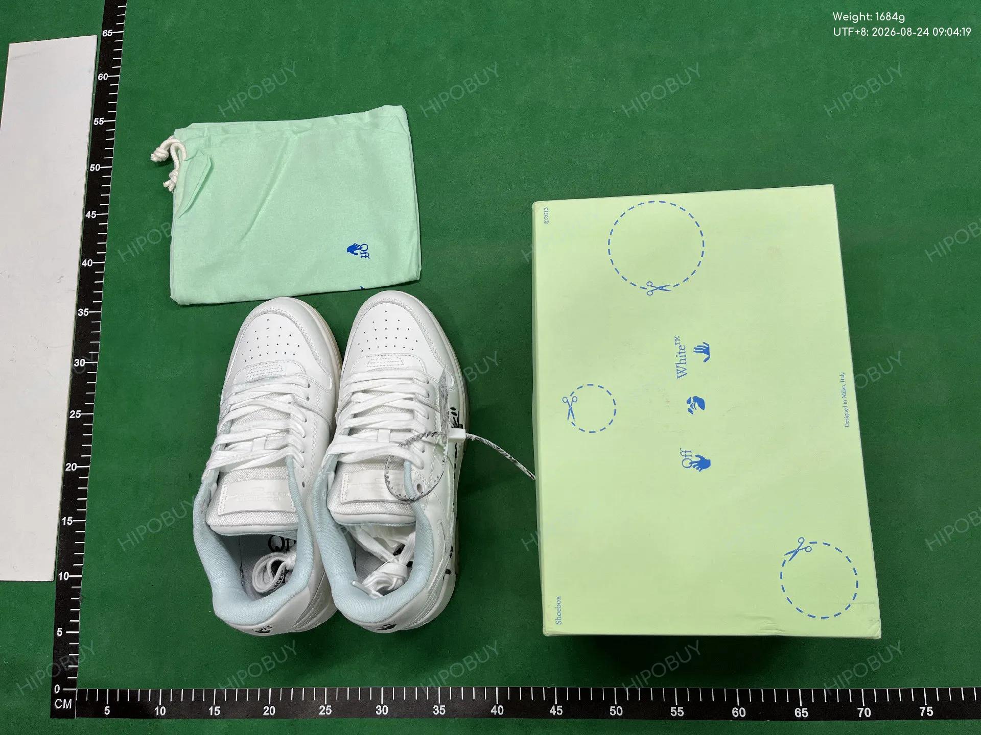 Foto QC 1 de Off-White Out of Office Low "For Walking" White Dark Sand OMIA189F22LEA0030117