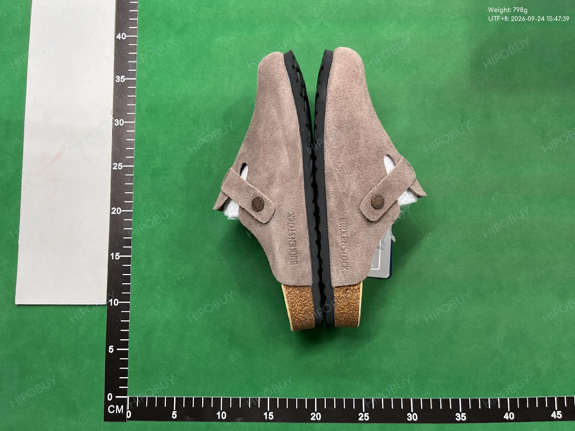 Foto QC 3 de Birkenstock Boston Suede Soft Footbed Mink