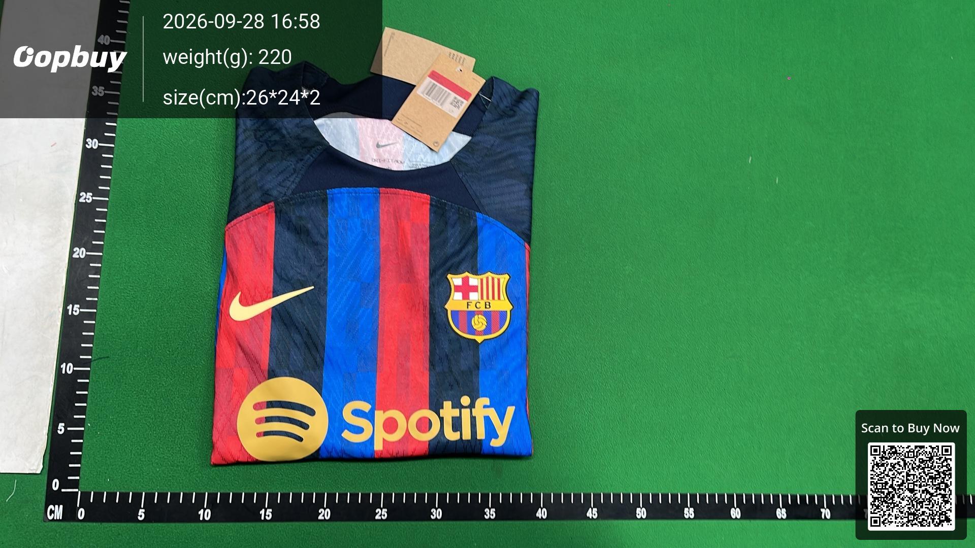 Foto QC 4 de Nike x FC Barcelona 2025/26 Lamine Yamal Special Edition Away Jersey Purple/Black