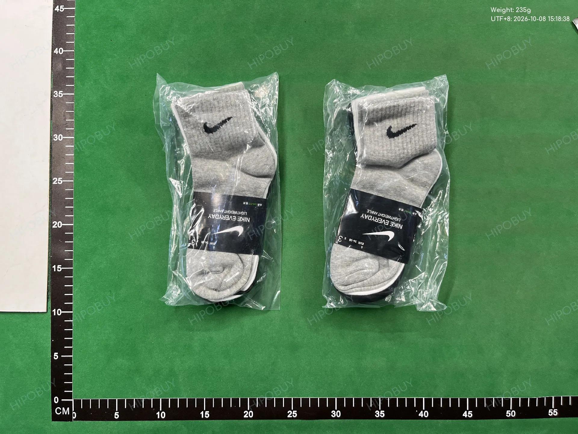 Foto QC 3 de Nike Ankle Socks Dri-FIT Cushioned Grey