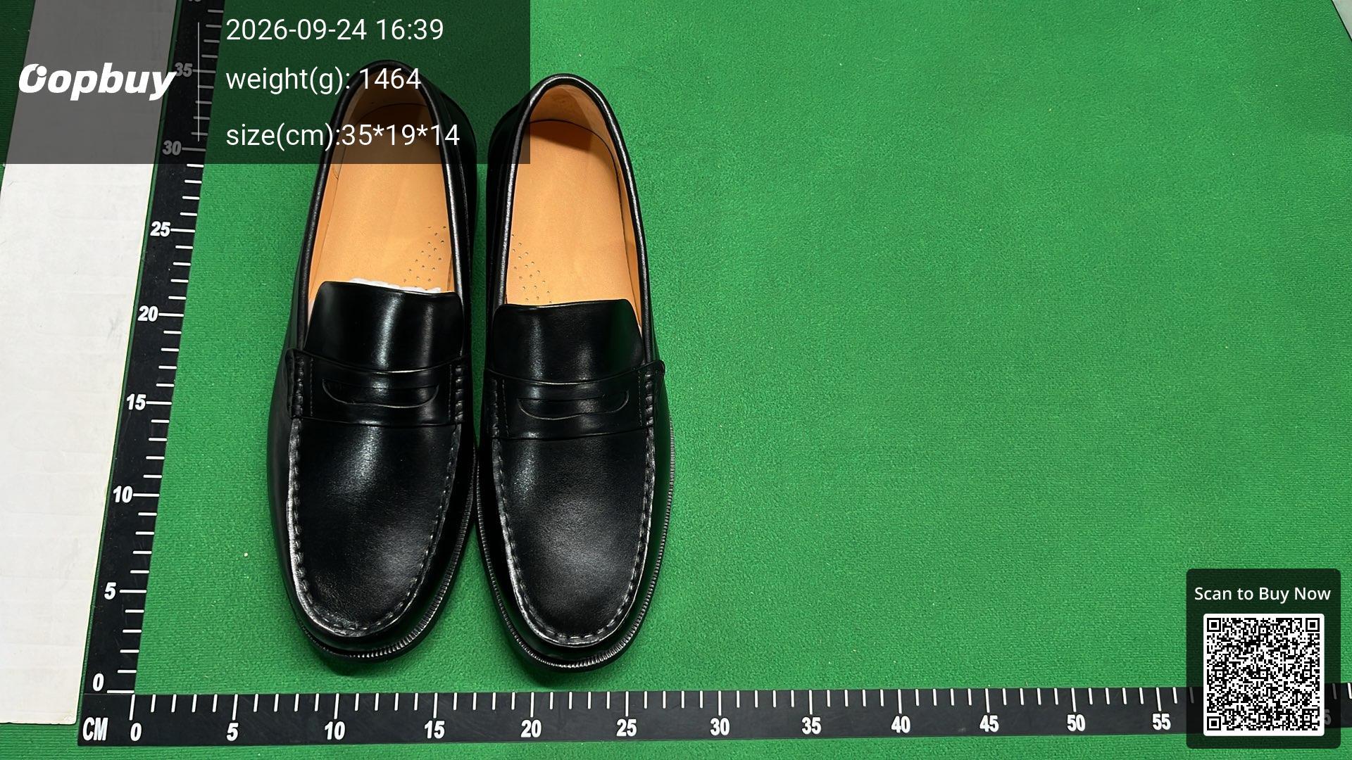 Foto QC 6 de Unbranded Penny Loafers Black Calfskin Leather